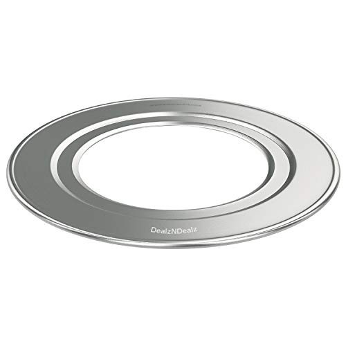 Bamboo Steamer Ring Adapter 8″ to 13″ | Stainless Steel for Dumplings & Veggies