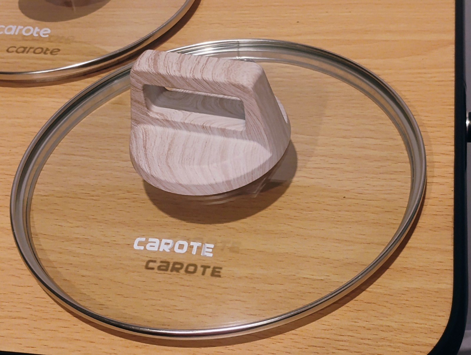 Carote Lids Only Pot or Skillet 7 3/4″, 7″, 9.25″ Lot of 3