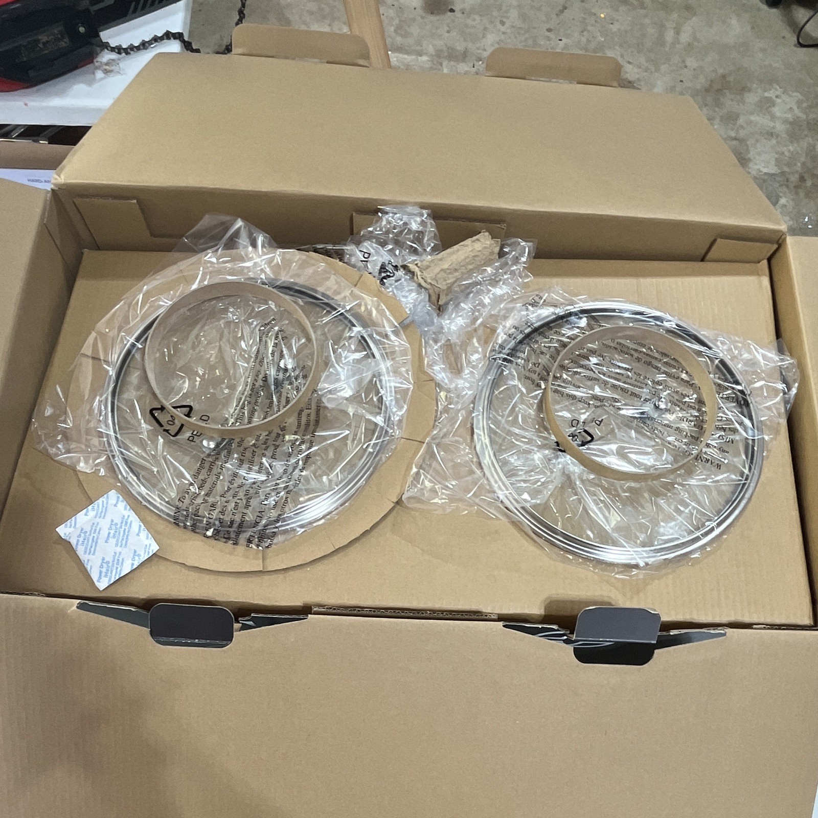Calphalon Premier 11-Piece Stainless Steel Cookware Set Lids 450°F Gas/Electric