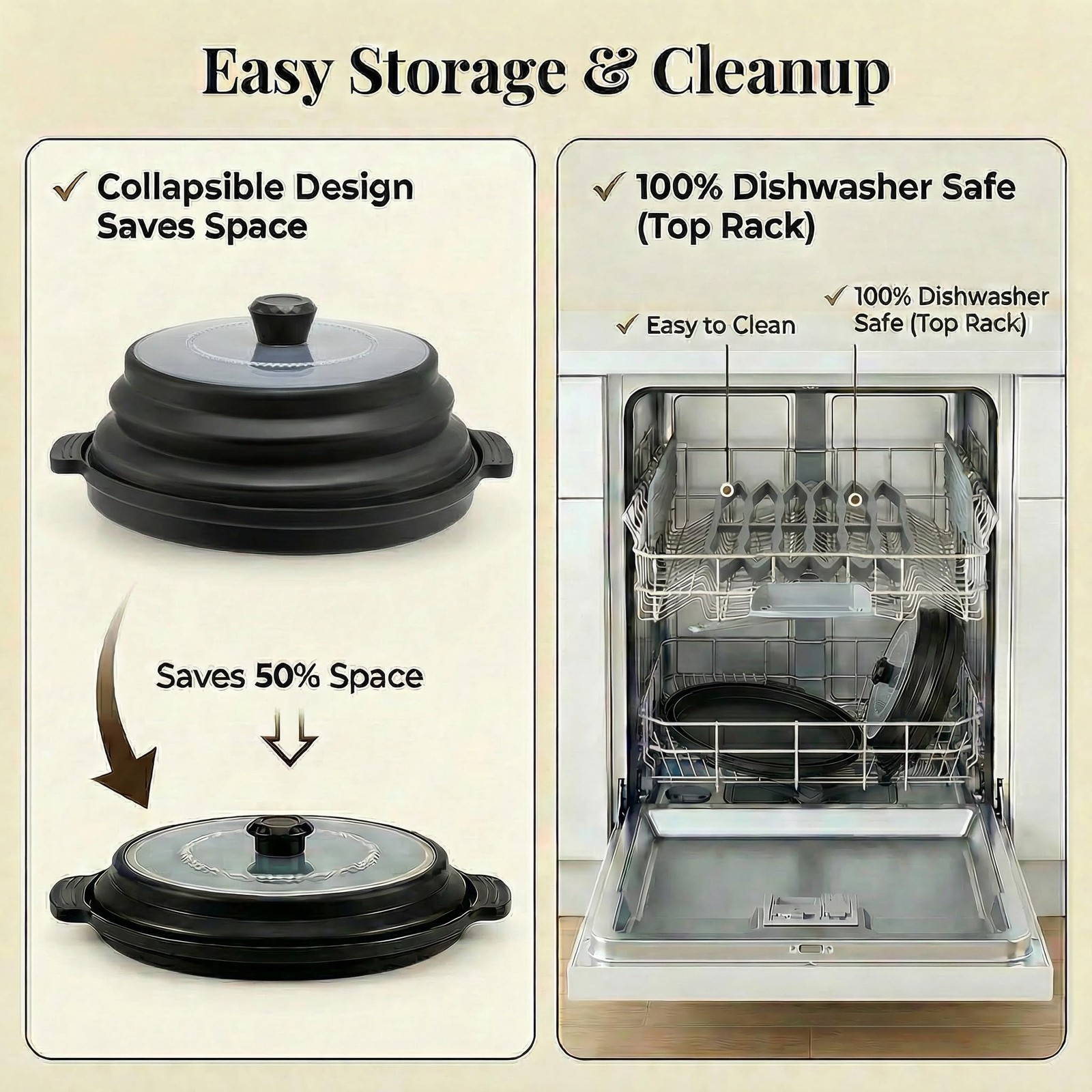3Piece Microwave Bacon Cooker and Splatter Cover Set Collapsible Microwave L…