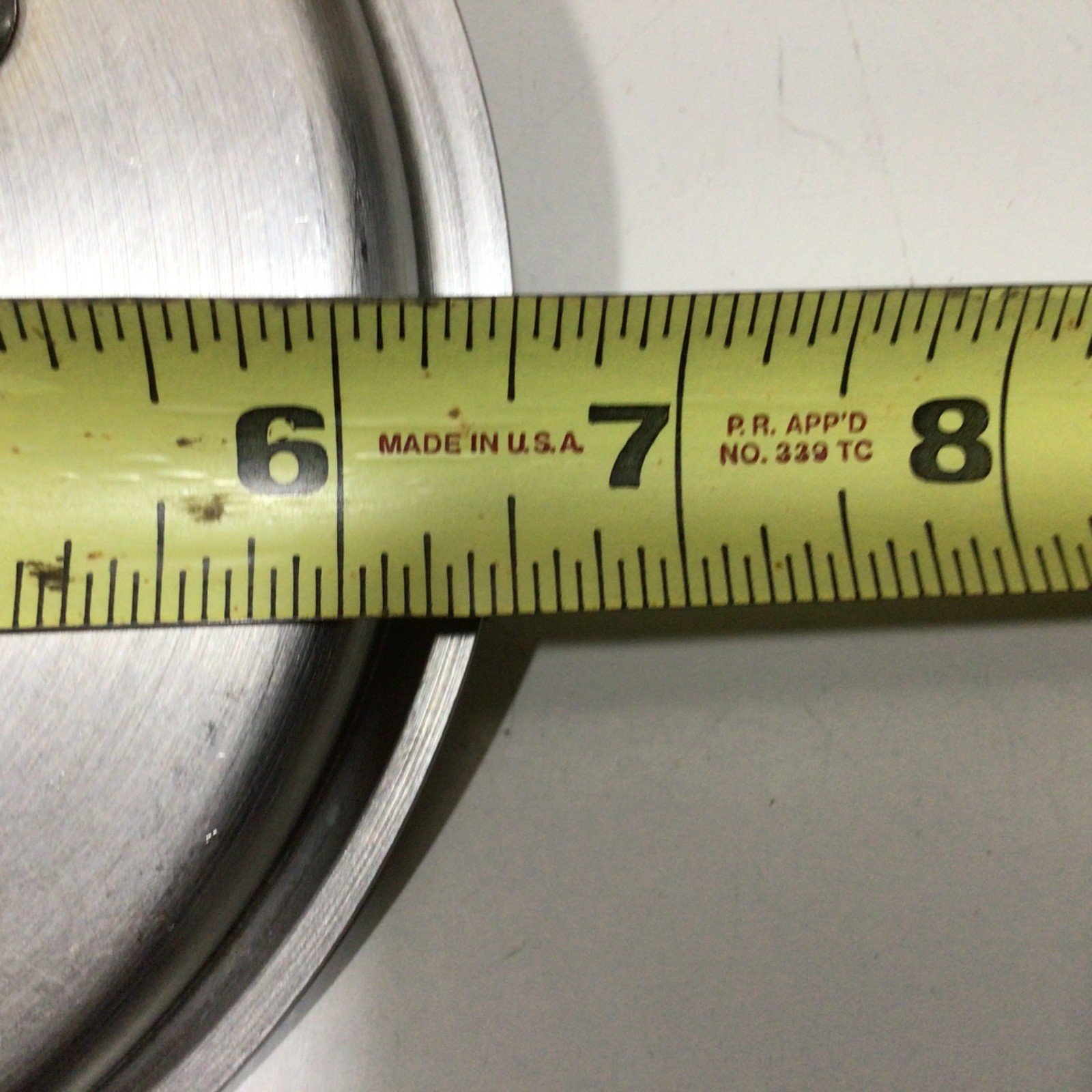Cuisinart MultiClad Stainless Steel Replacement Lid 7 ” OD, 6 1/4” ID