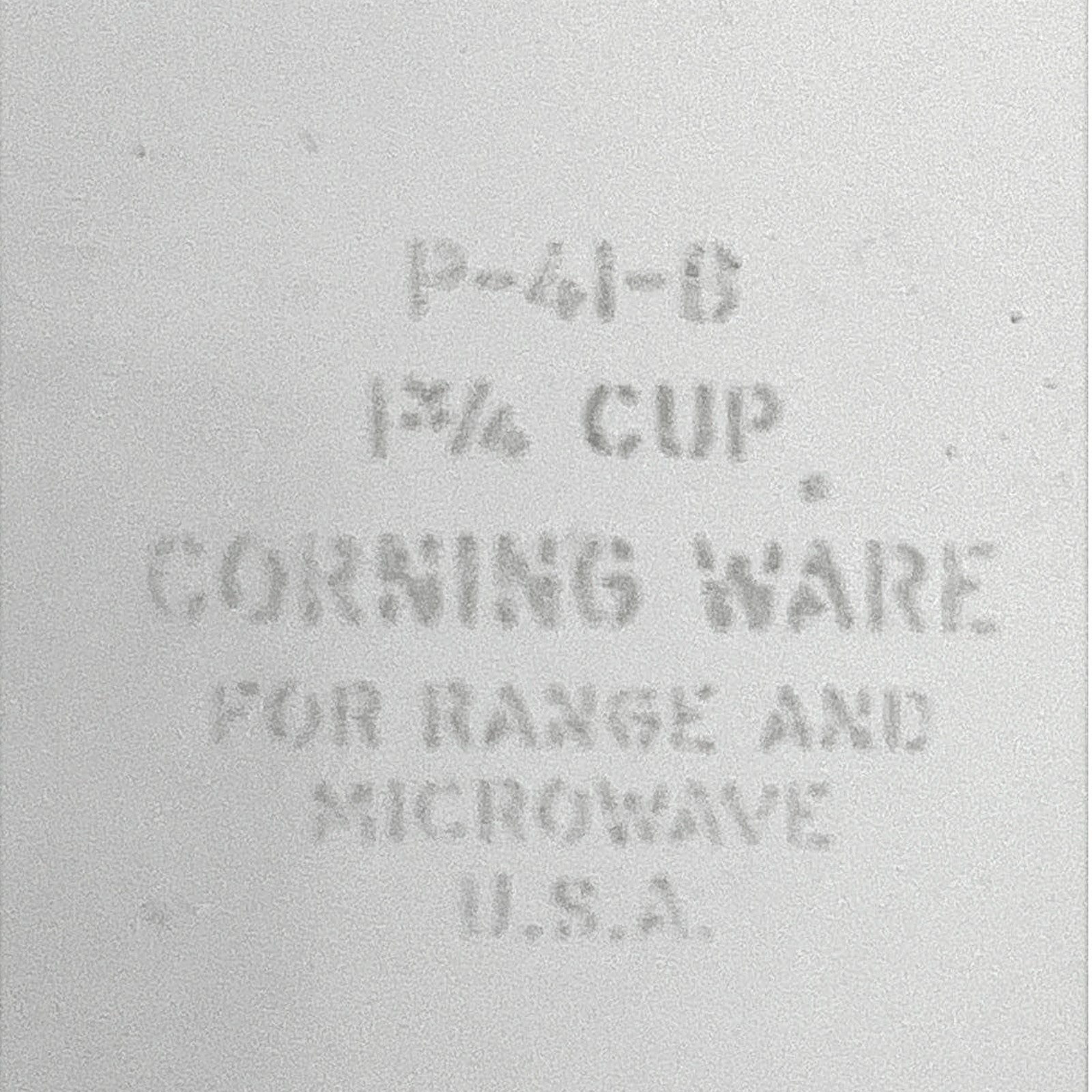 Corning Ware Spice O Life P-41-B Casserole Dish 1970s White Glass 1.75 Cup