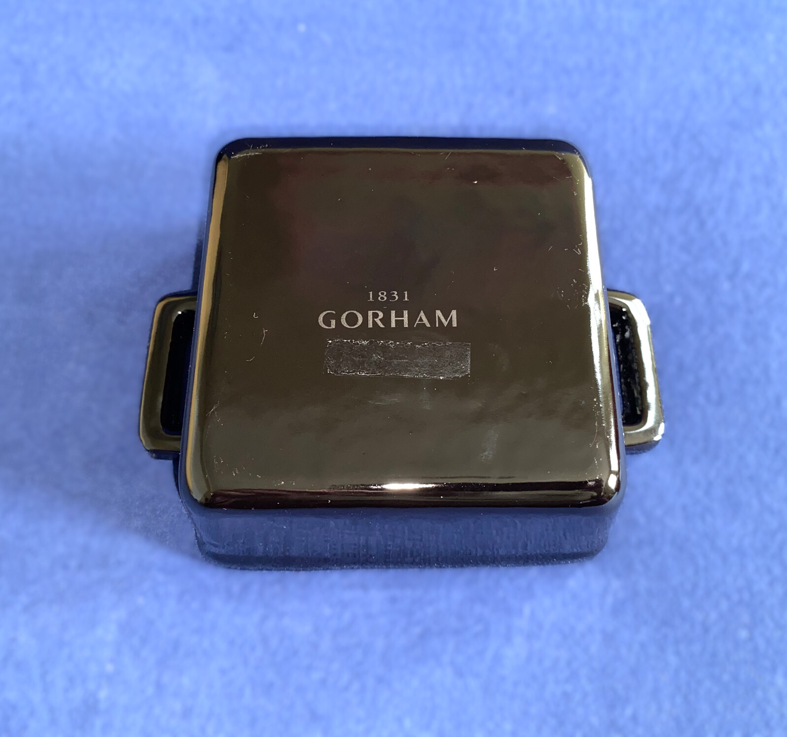 Gorham by Lenox Enamel Mini Cast Iron Cocotte Server, 3.75×1.75 in
