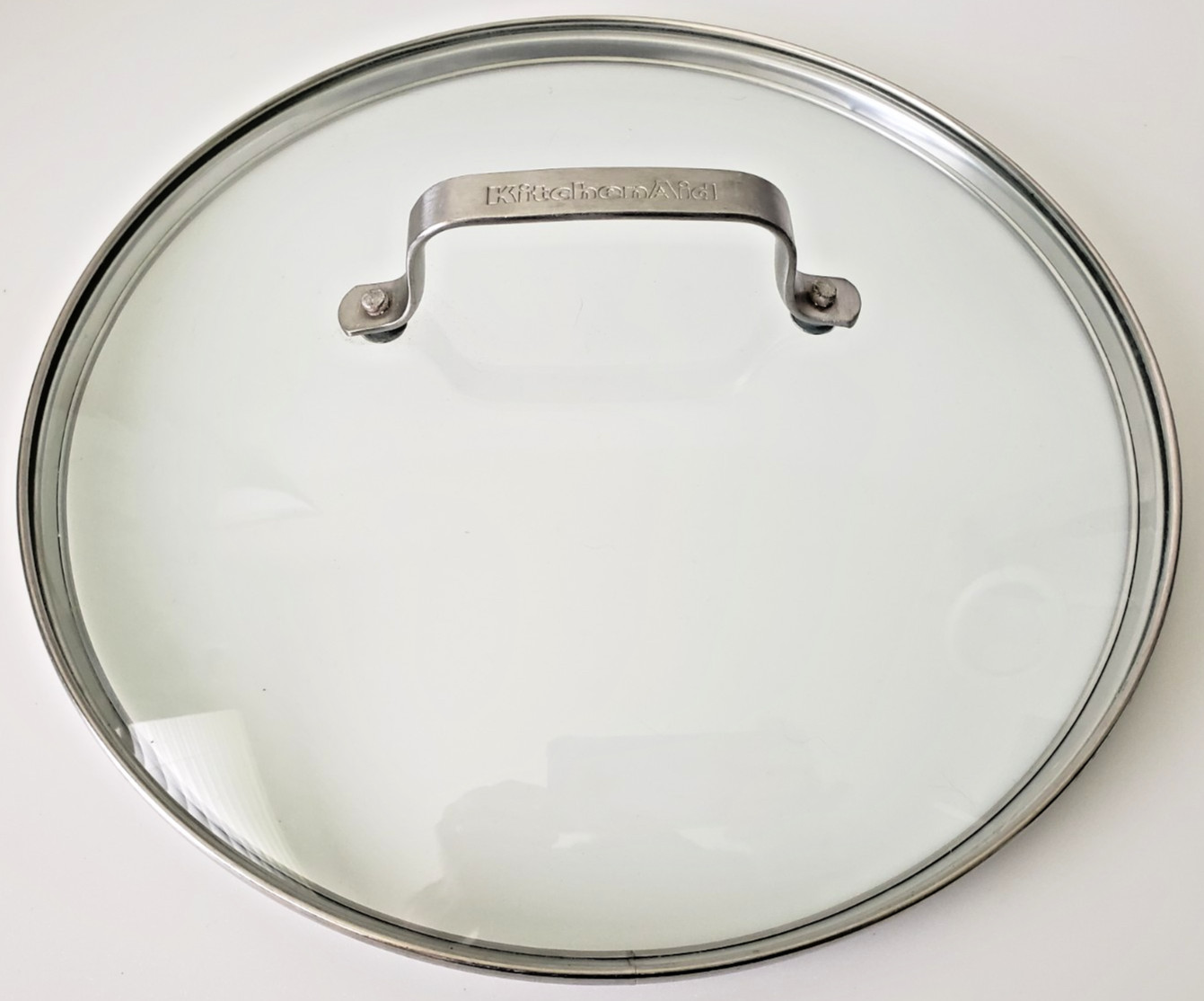 KitchenAid Replacement Lid 11 7/8″ Skillet Pan Pot Cover Glass Stainless Steel