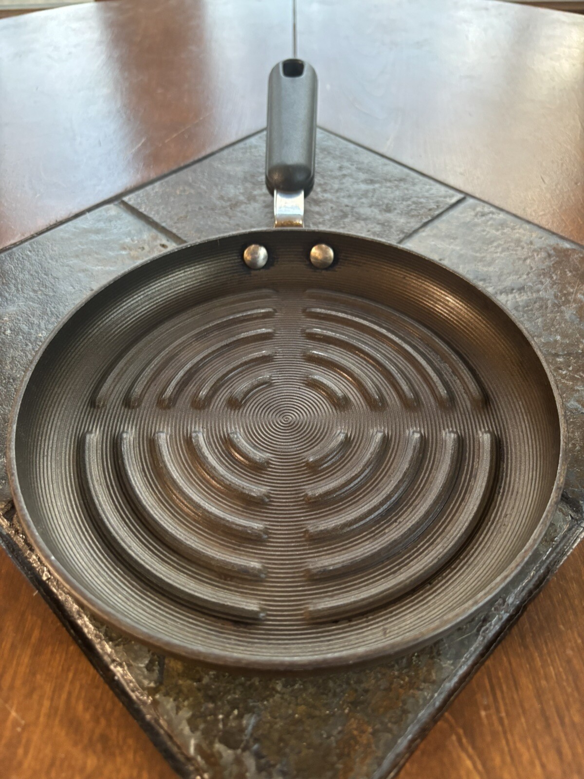 Circulon Symmetry 8″ Pan Non-Stick Hard Anodized Circular Skillet Fry Pan