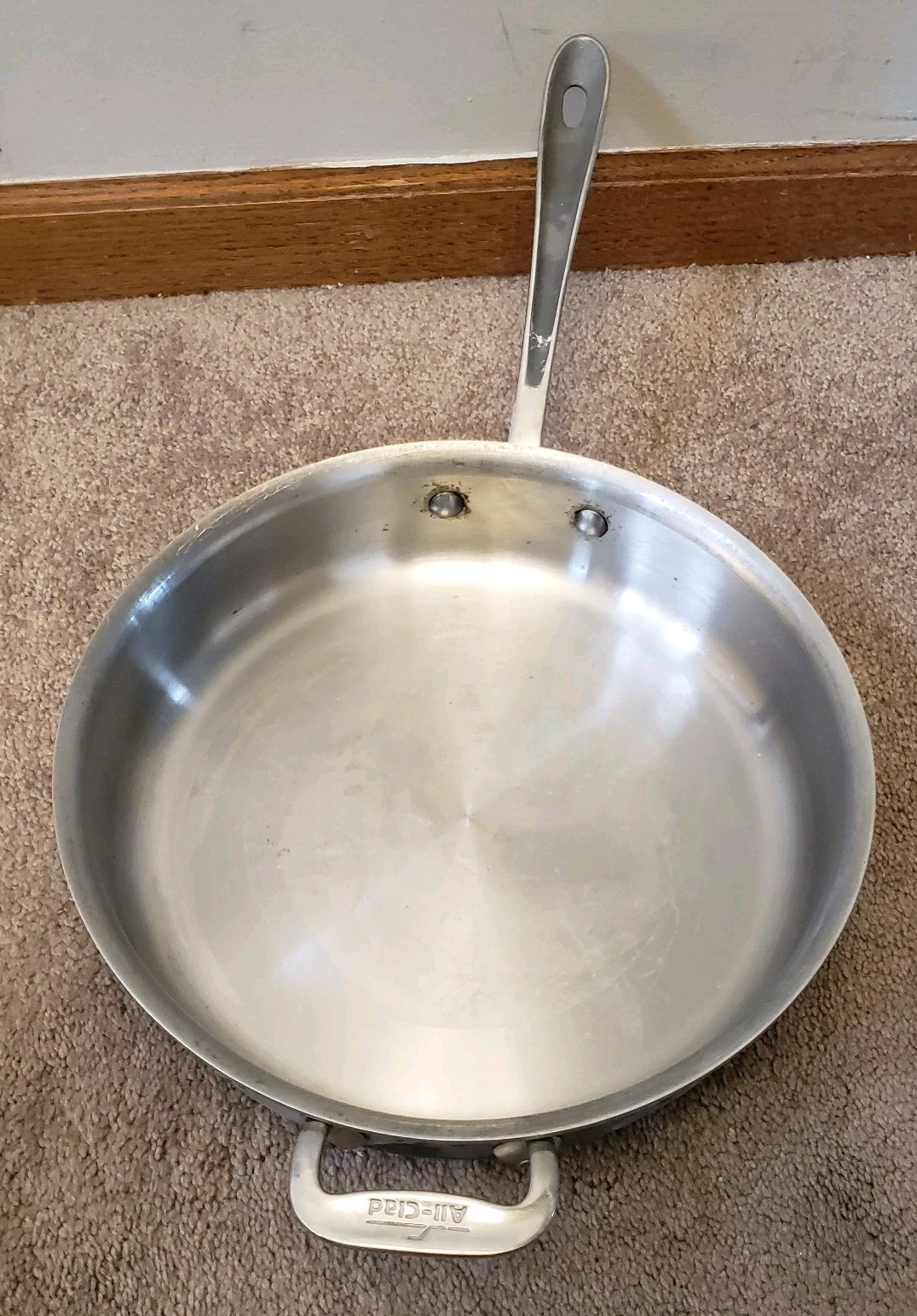 All-Clad Ltd Stainless Steel Anodized 11.25″ inch Skillet Fry Sauté Pan w/ Lid