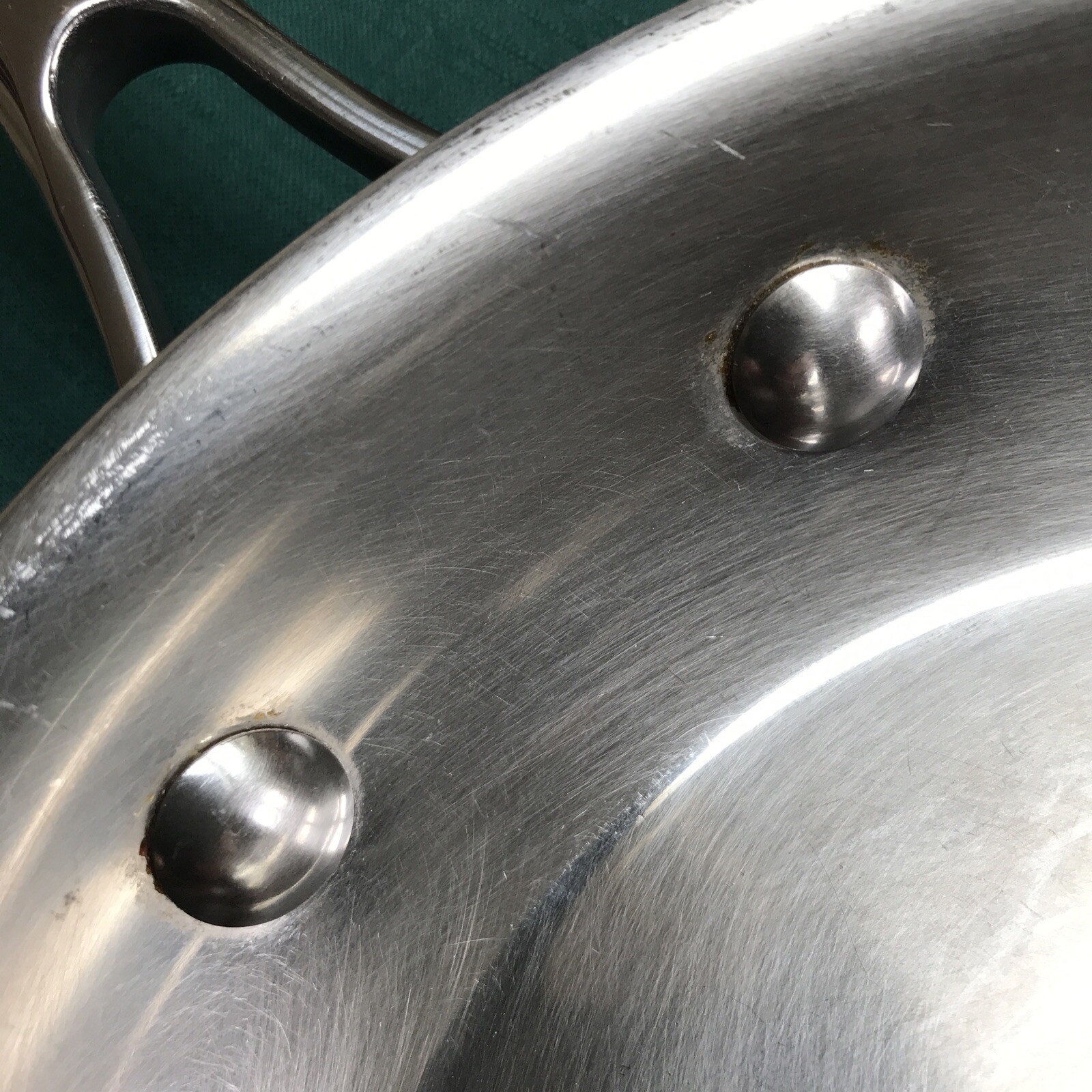 Technique Clad Tri-Ply Stainless Steel 8in. 20cm. Frying Pan