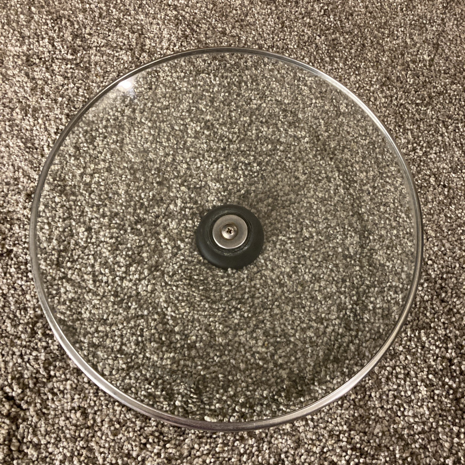 WearEver Glass LID ORIGINAL/Replacement Black Round Handle 10”