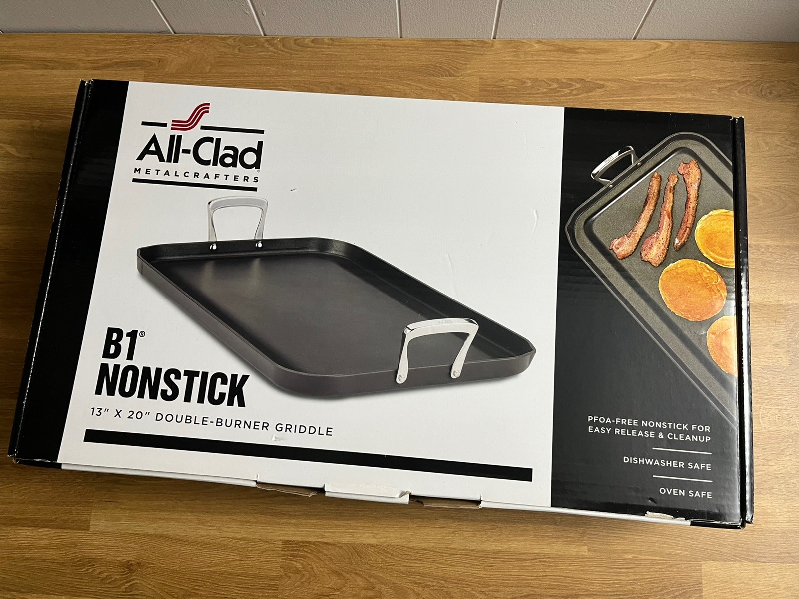 All-Clad Nonstick Double-Burner Grille 13”x20” 13×20 NS1 Non Stick NEW IN BOX