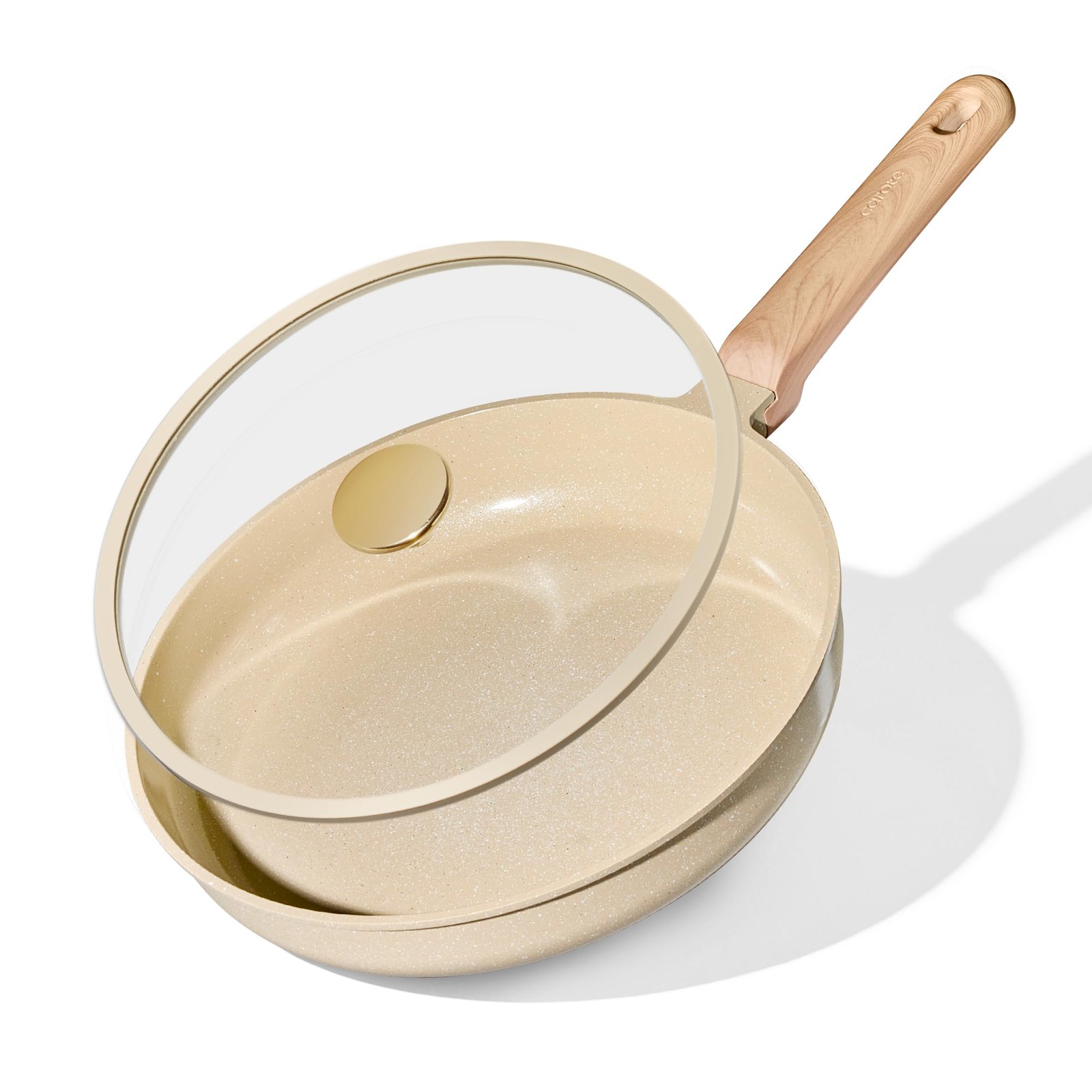 10″ Frying Pan Set, Ceramic Frying Pan, Non-PTFE & PFOA Free Fry Pan & Omelet…