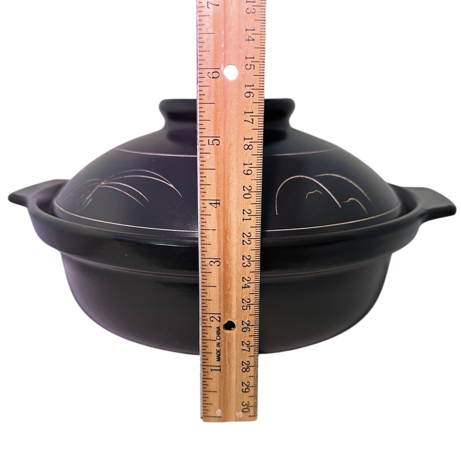 Japanese Donabe Clay Pot w/ Lid Ceramic Hot Pot Soup Stew Cooker