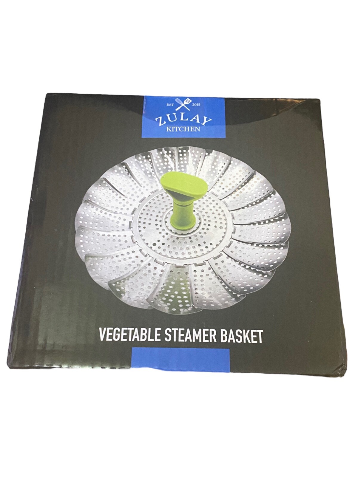 Zulay Adjustable/ Foldable Stainless Steel Vegetable Steamer Basket 1 Ct