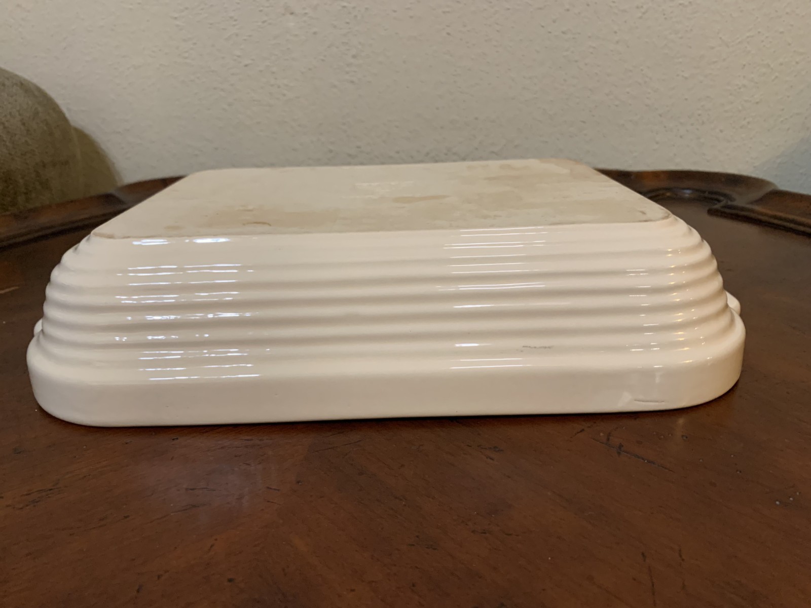 Emile Henry Almond Lasagna Roaster Baking Pan # 96-62 France Modele Depose