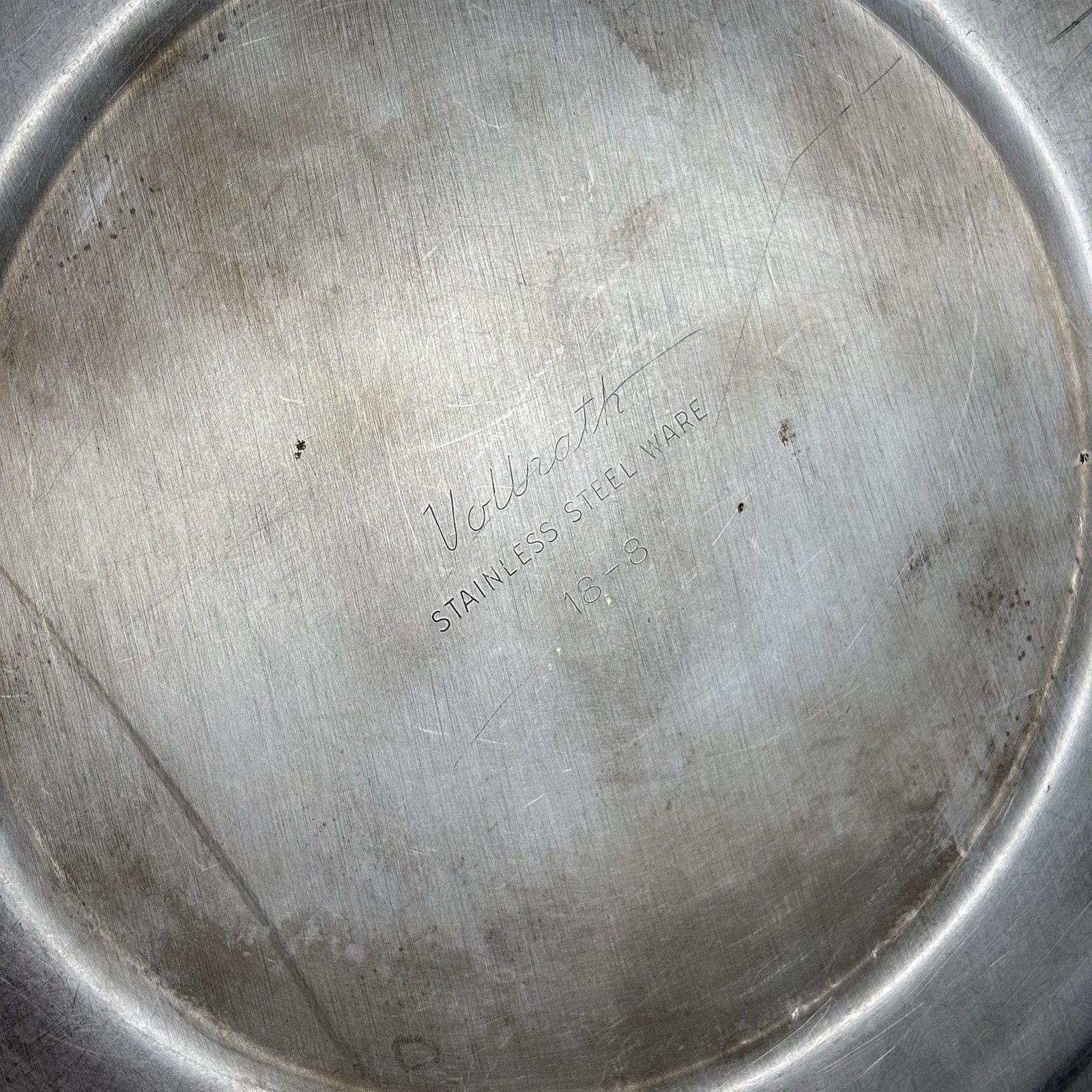Vollrath Tri Ply 18-8 Stainless Steel Stock Pot Sauce Pan Approx 4 Quarts VTG