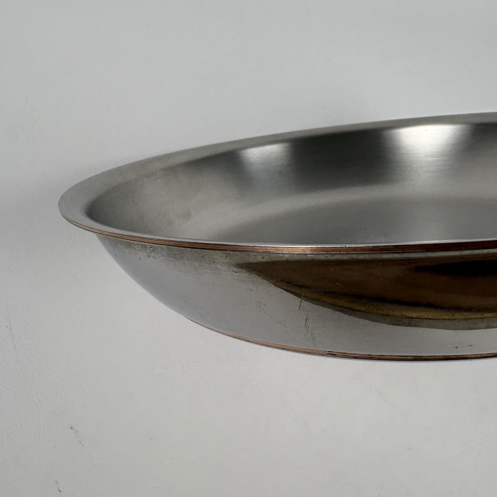Vintage All-Clad Copper Core 10″ Stainless Steel 5-Ply Fry Pan Skillet USA Made
