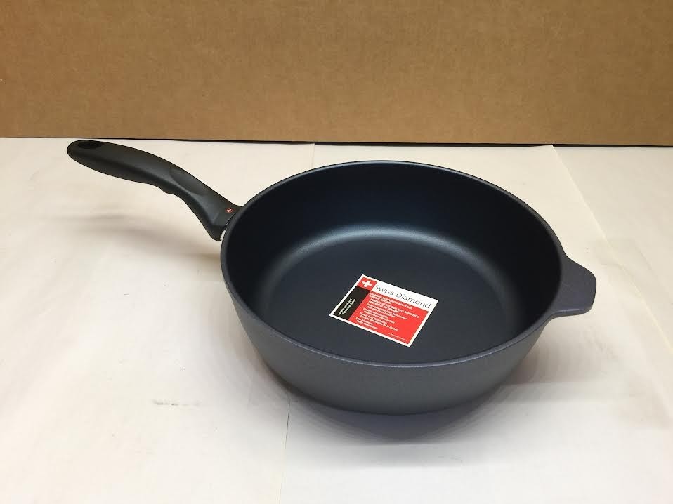 Swiss Diamond HD Classic Nonstick Induction Open Sauté Pan – 3.8 Qt (10.25″)