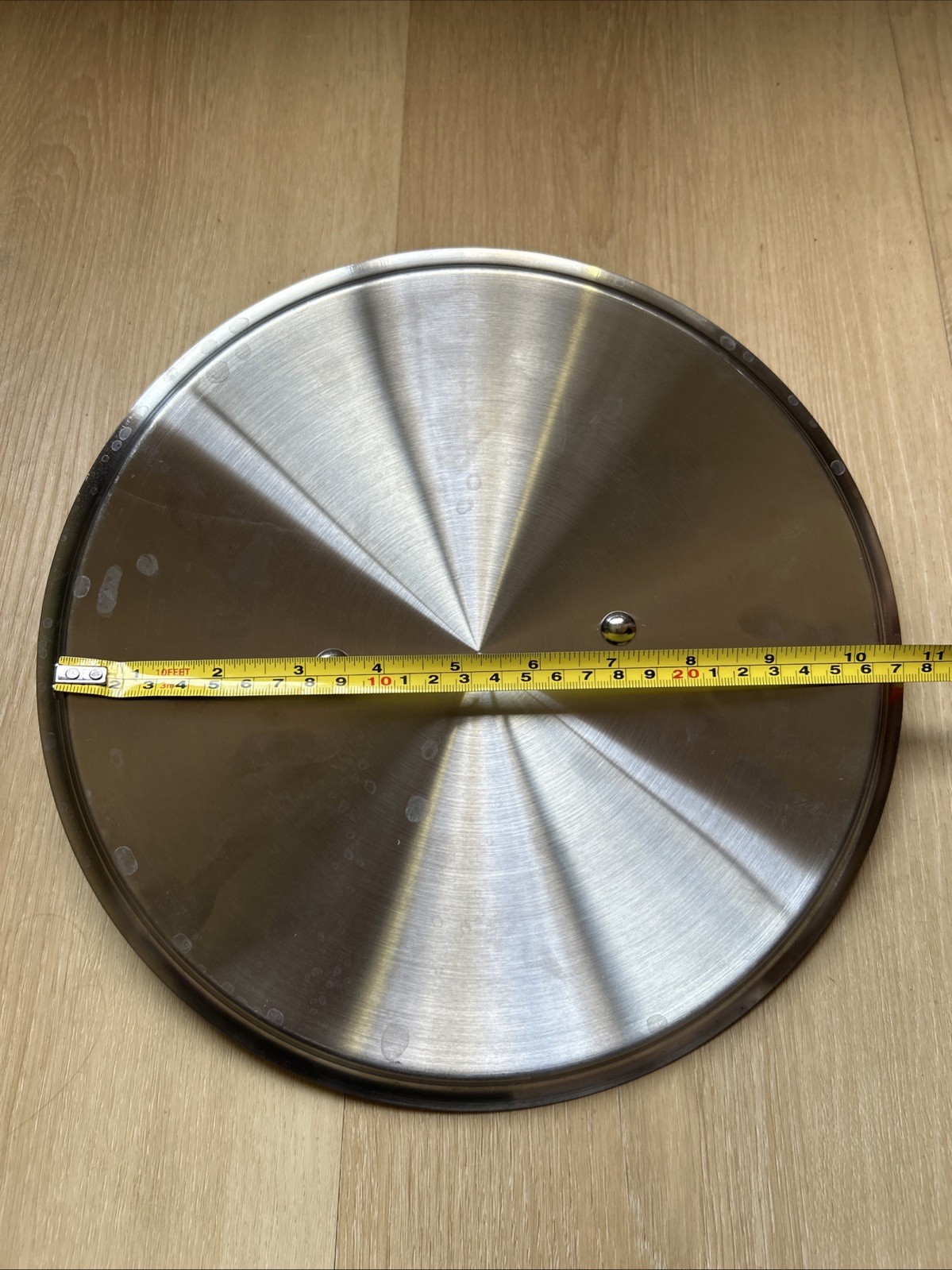 All Clad D3 D5 Stainless Steel Lid Only 11 1/4″ Outside 10 1/2″ Inside