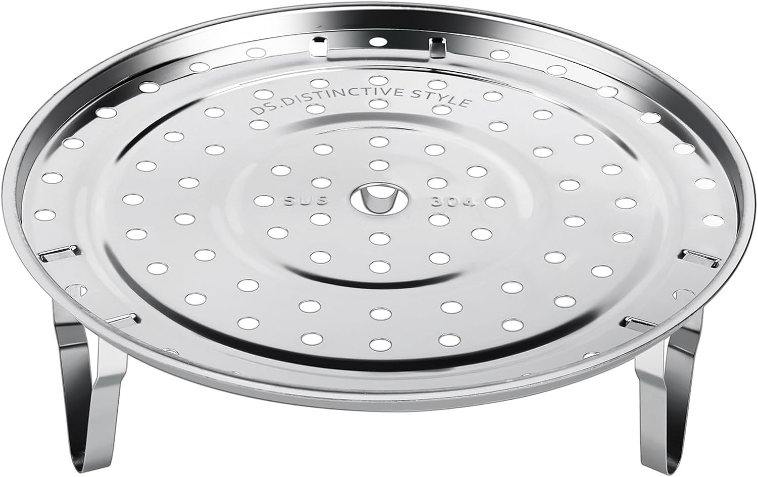 Stainless Steel Steamer Rack for Pressure Cooker 8 Quart Multi-functional Coo…