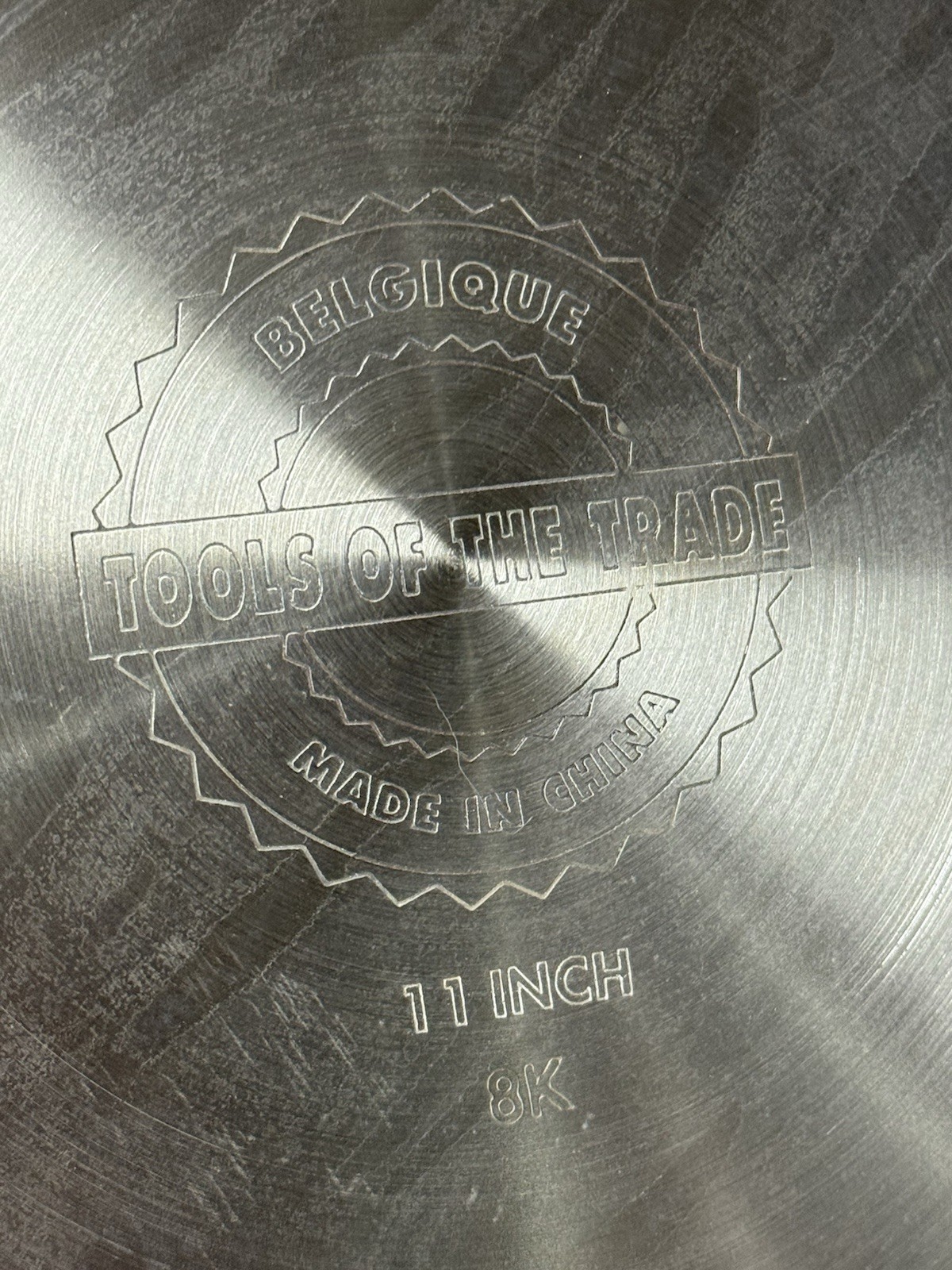 BRAND NEW TOOLS OF THE TRADE 11” DOUBLE HANDLE SKILLET WITH LID STAINLESS STEEL