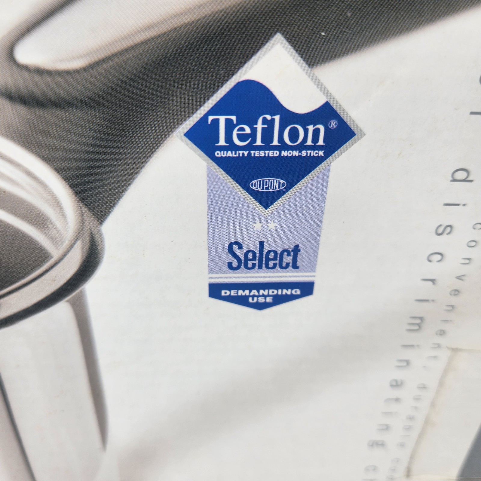 Vtg CONCORD New 3 Qt Open Saucepan Teflon Coating on 18/10 Stainless Steel NEW