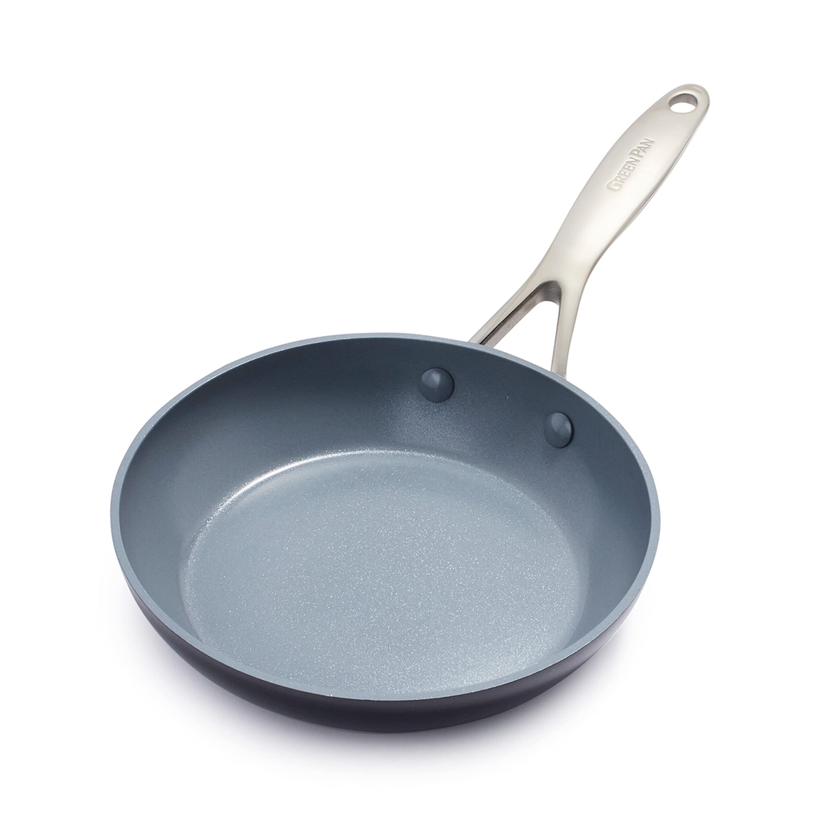 GreenPan Valencia Pro 8 Inch Frying Pan Ceramic Nonstick Metal Utensil Safe