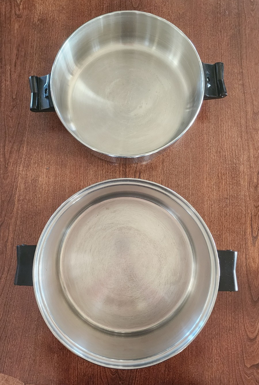 Vintage Saladmaster 6 Quart Stock Pot Dome Lid 18-8 Tri Clad Pan Cookware