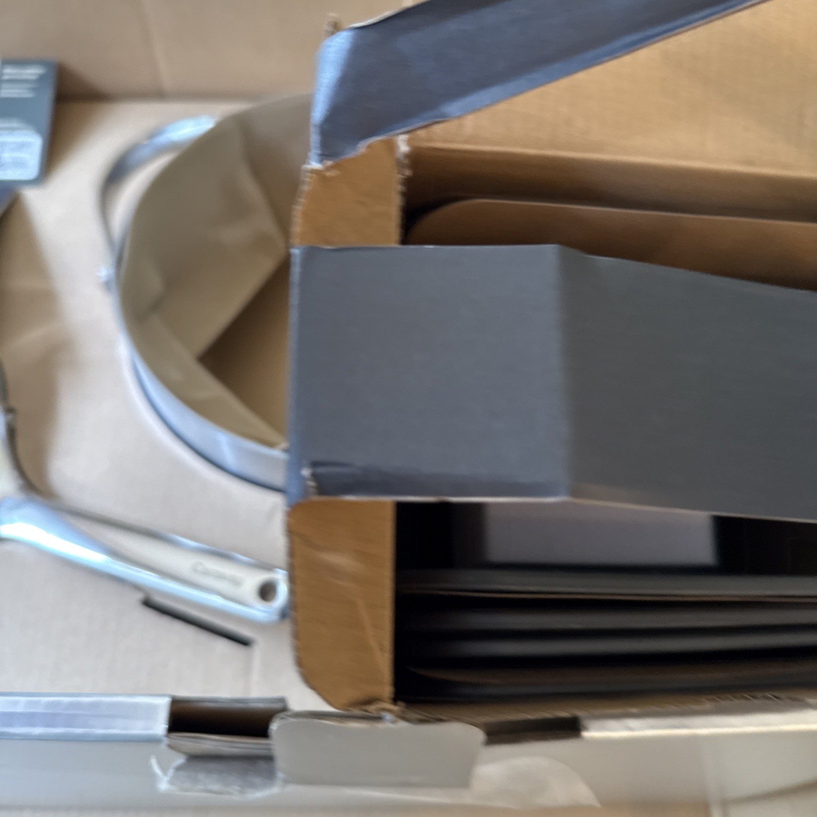 CARAWAY HOME Cookware Set Stainless Steel With Leak Proof Lid Silver 7 – Piece