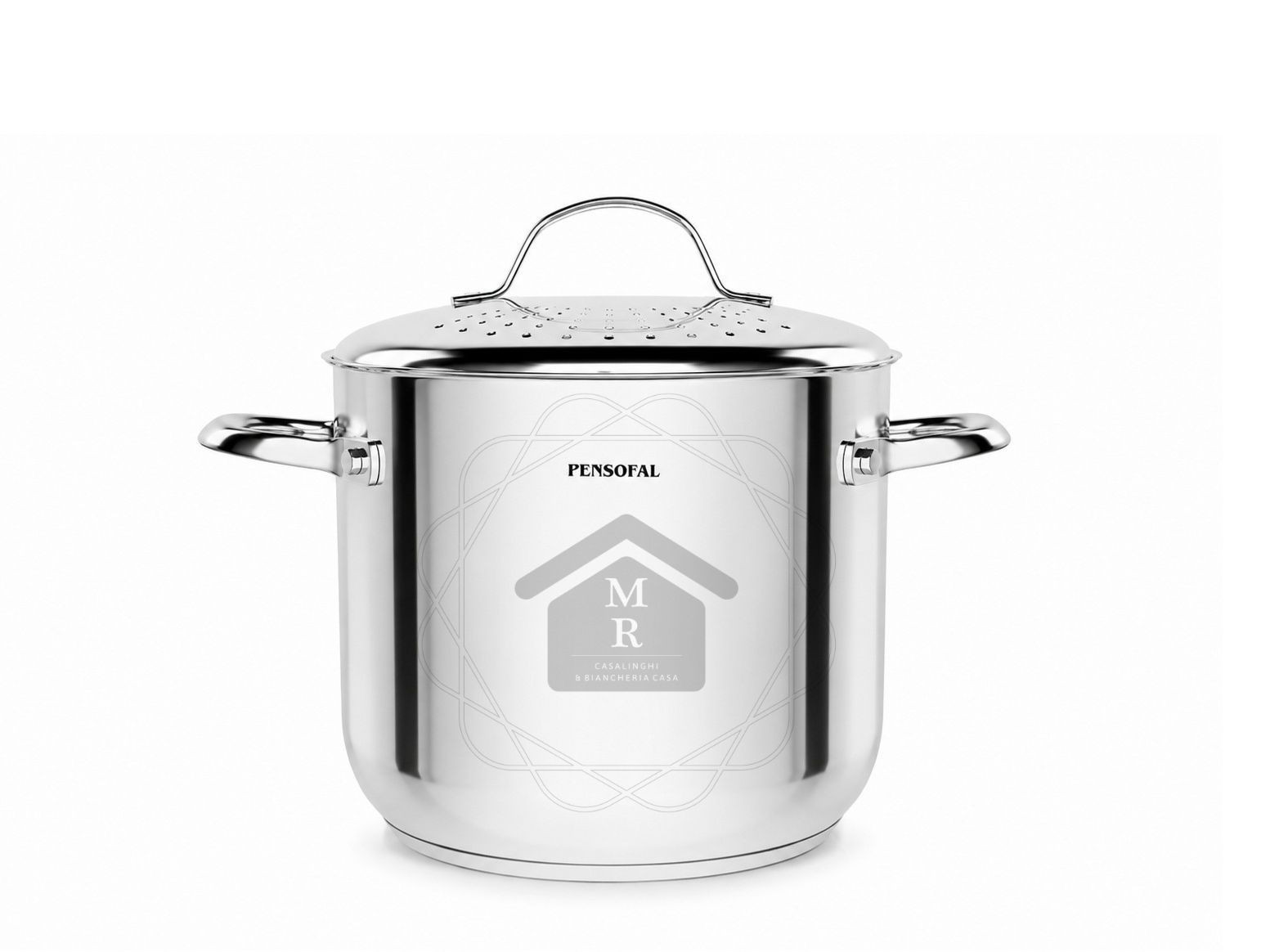 Pasta Pot Pensofal Pasta Drainer Lid Stainless Steel Chromotek Nickel Free
