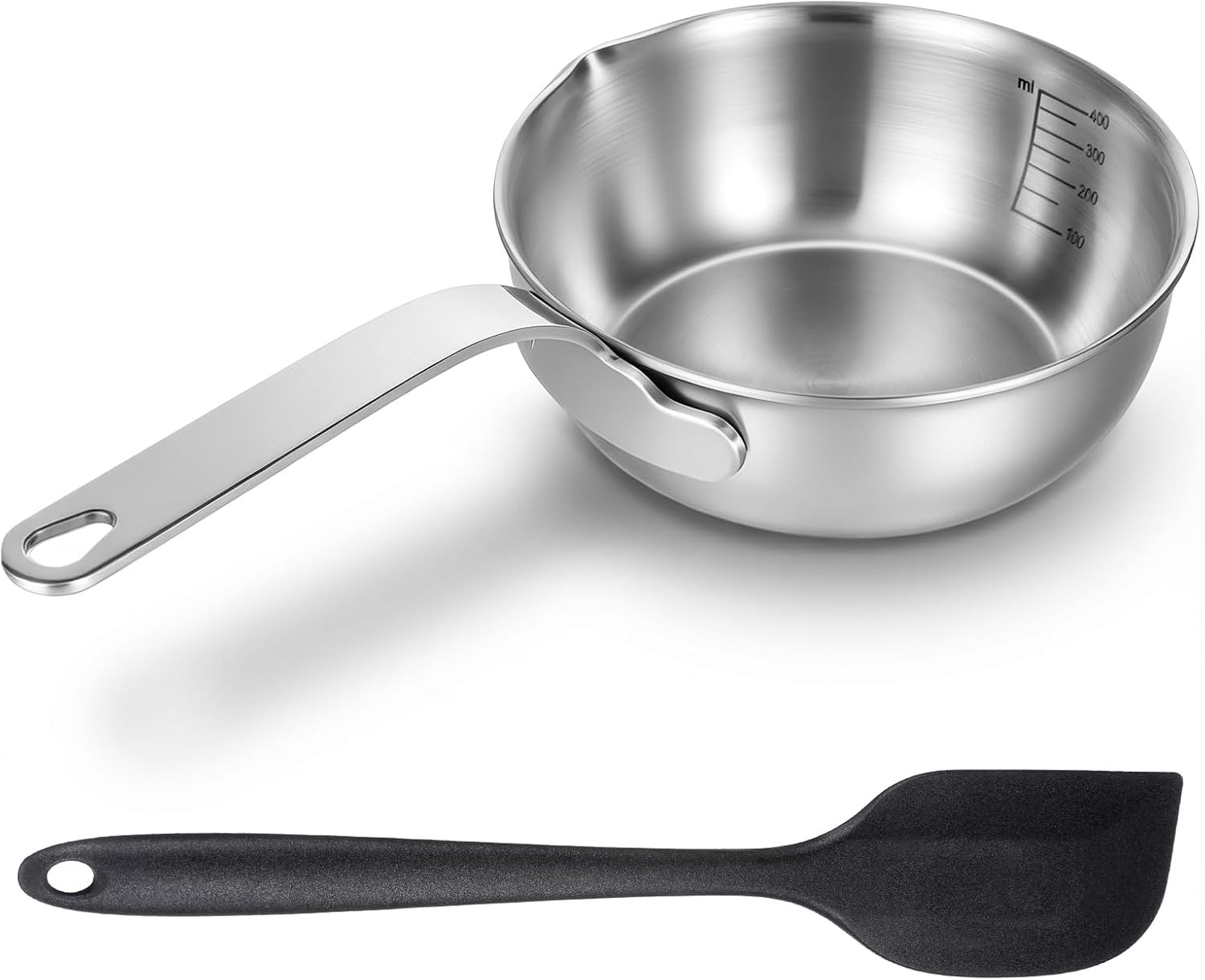5.1-Inch Mini Egg Pan, 304 Stainless Steel Mini Sauce Pan | Omelet Frying Pans