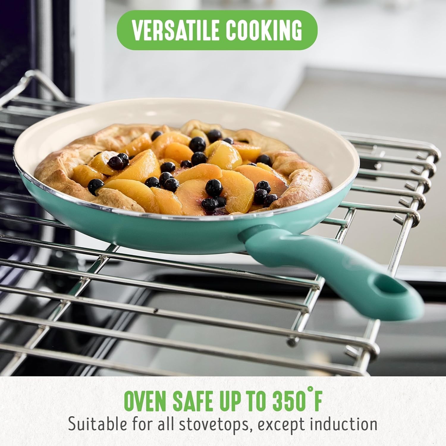 Professional Quality Non-Toxic Frying Pans Set – 7″ & 10″ with Stay-Cool Handles