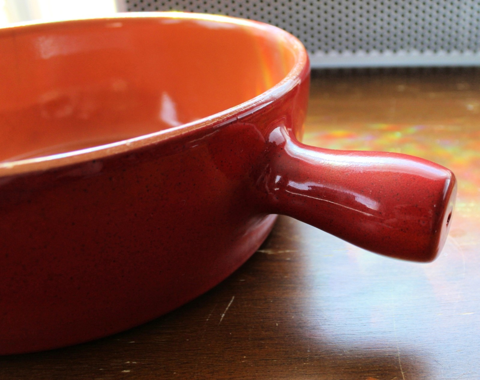 De Silva Italian Terracotta Ovenware Set 5-Piece Red Ceramic Bowls Pots Pan