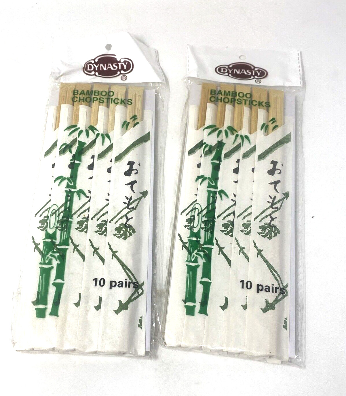 NEW!!! Dynasty Bamboo Chopsticks 20 Pairs