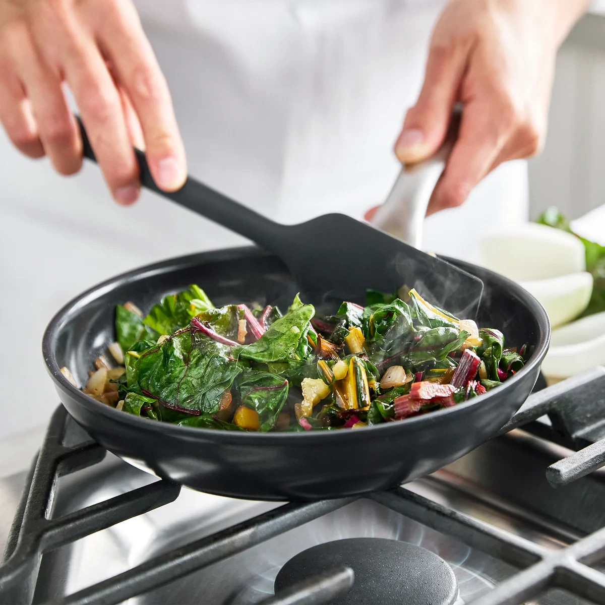 GreenPan Levels Hard Anodized Healthy Ceramic Nonstick, 10″ 12″ Frying Pan Skill
