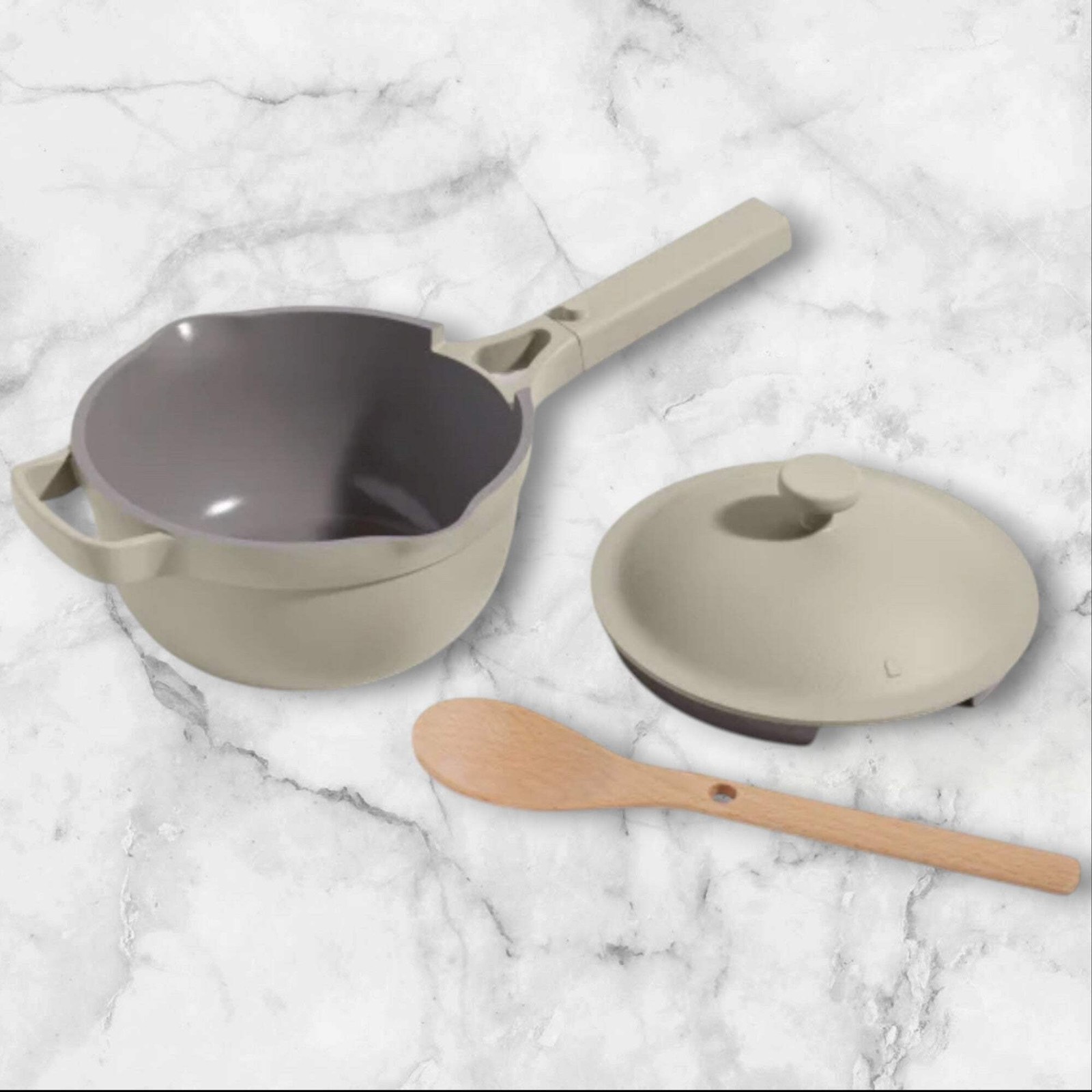 Our Place Mini Perfect Pot 2.0 Steam Beige Nonstick | 2.5 Qt | New in Box