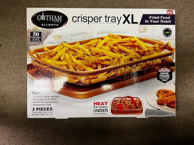 Gotham Steel Baking Sheet with Air Fry Rack, 16.5” x 12.5”, 2 Pc Multipurpose