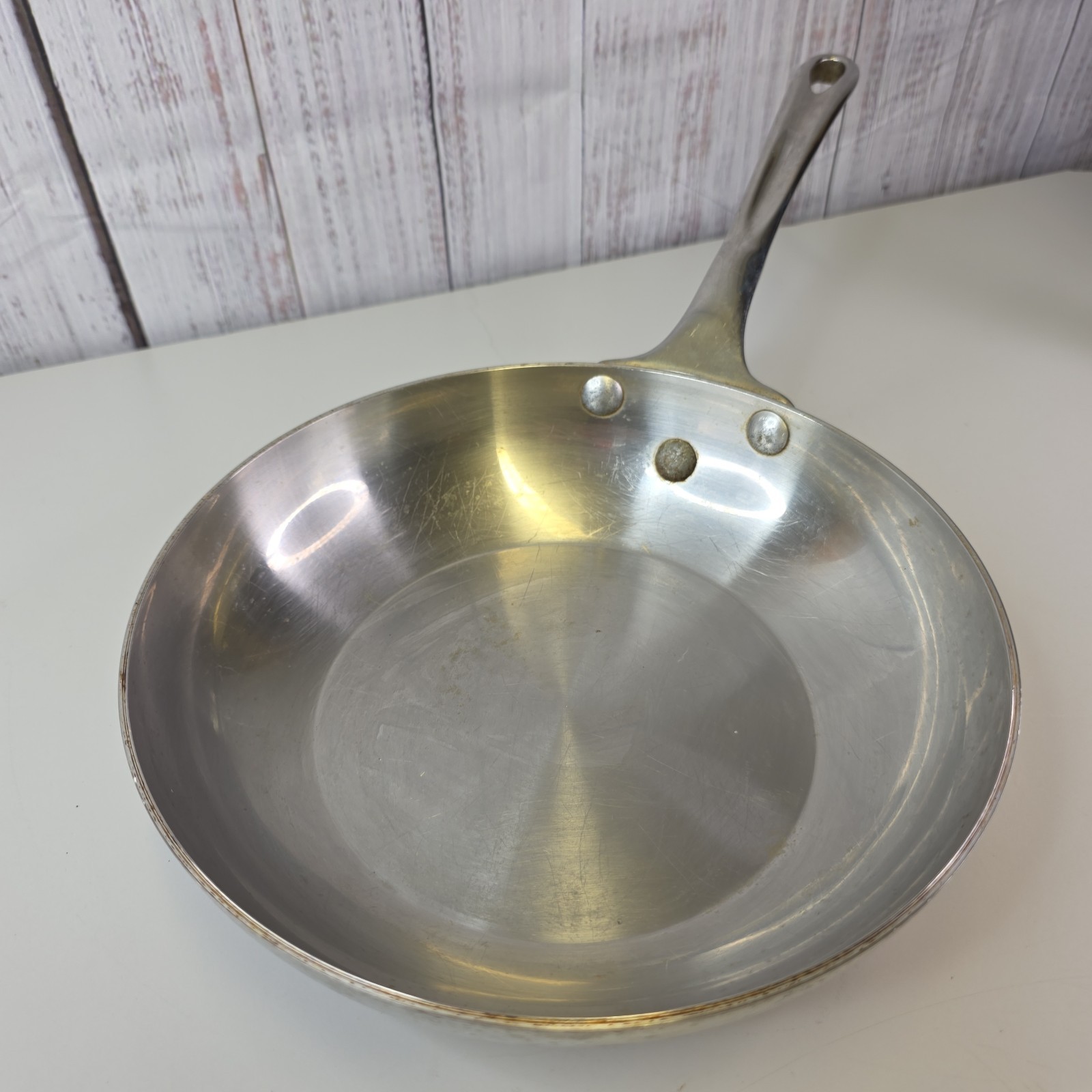 Martha Stewart Everyday Frying Pan 9in Stainless Steel Skillet Heavy Duty