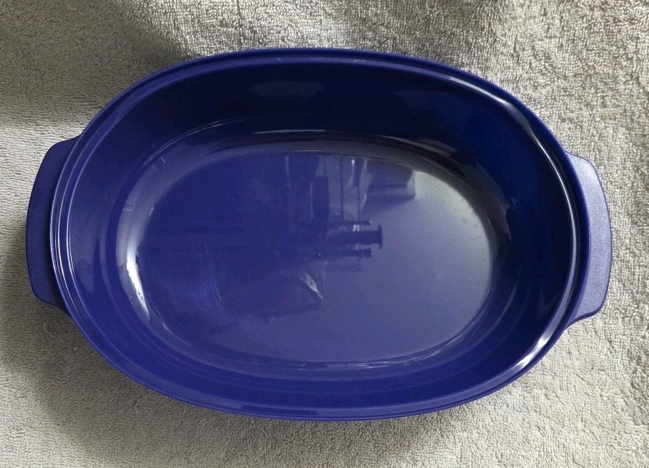 Whirlpool Universal Microwave Dark Blue 3 Piece Steamer