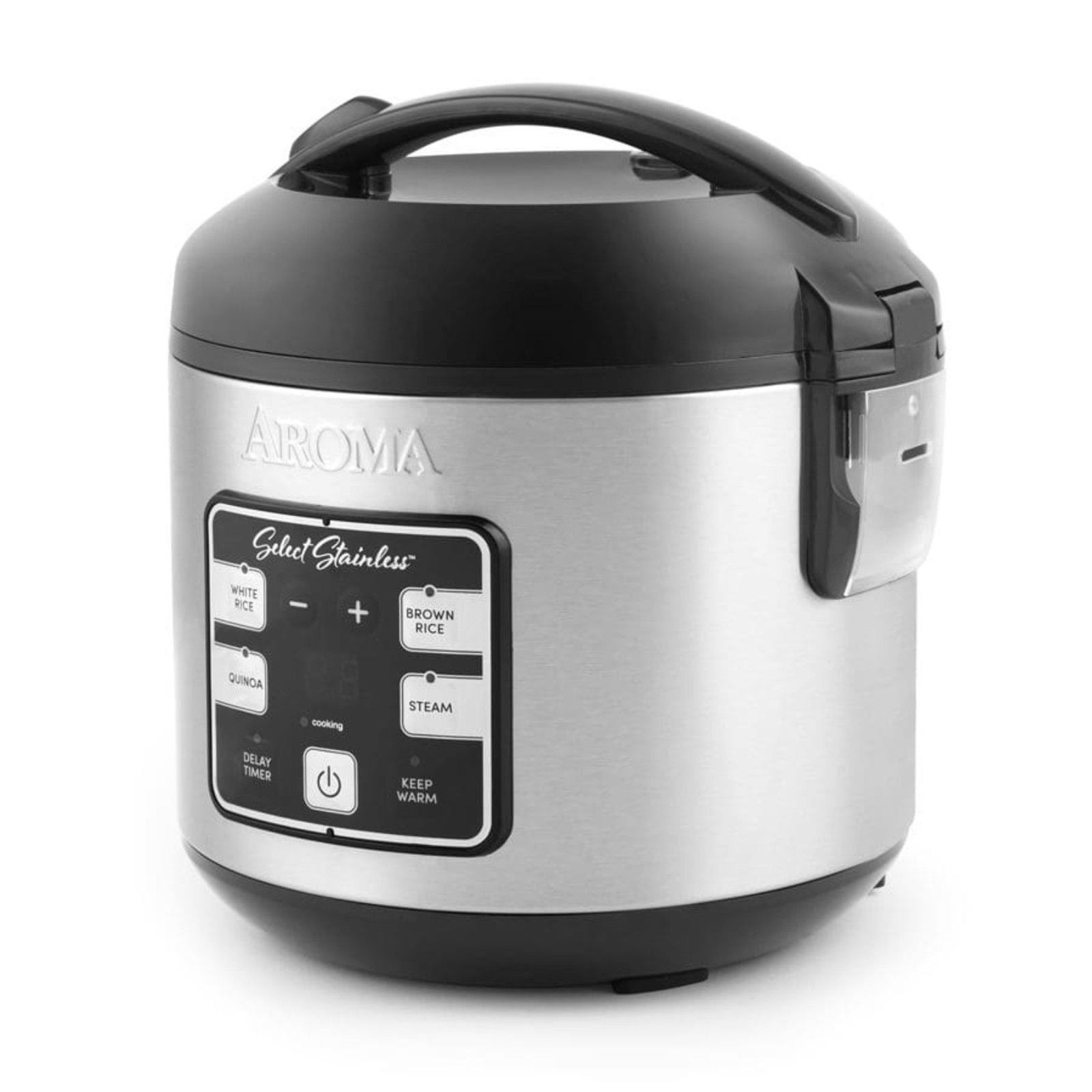 Aroma Select Stainless® Digital Rice & Grain Multicooker ARC-914SBDS 2Qt.