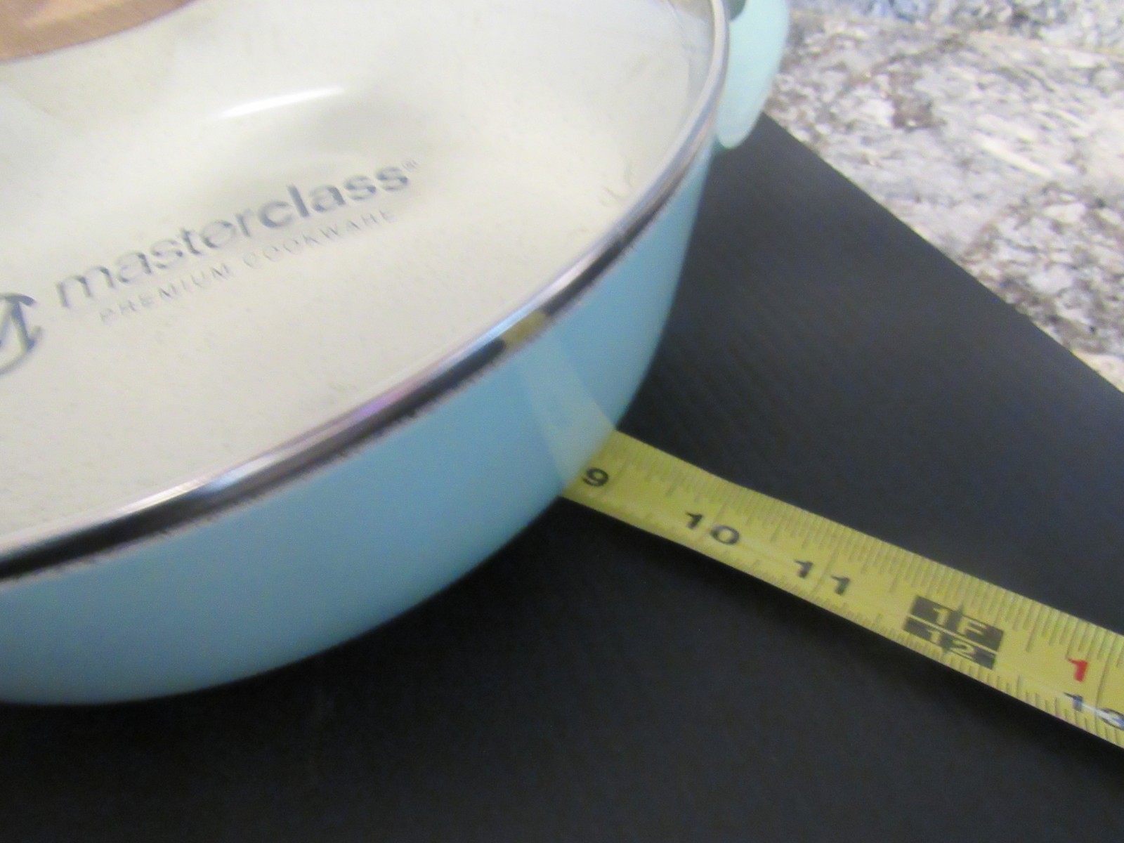 Lot of 3 Masterclass Premium Cookware Pots – Pans with Lids