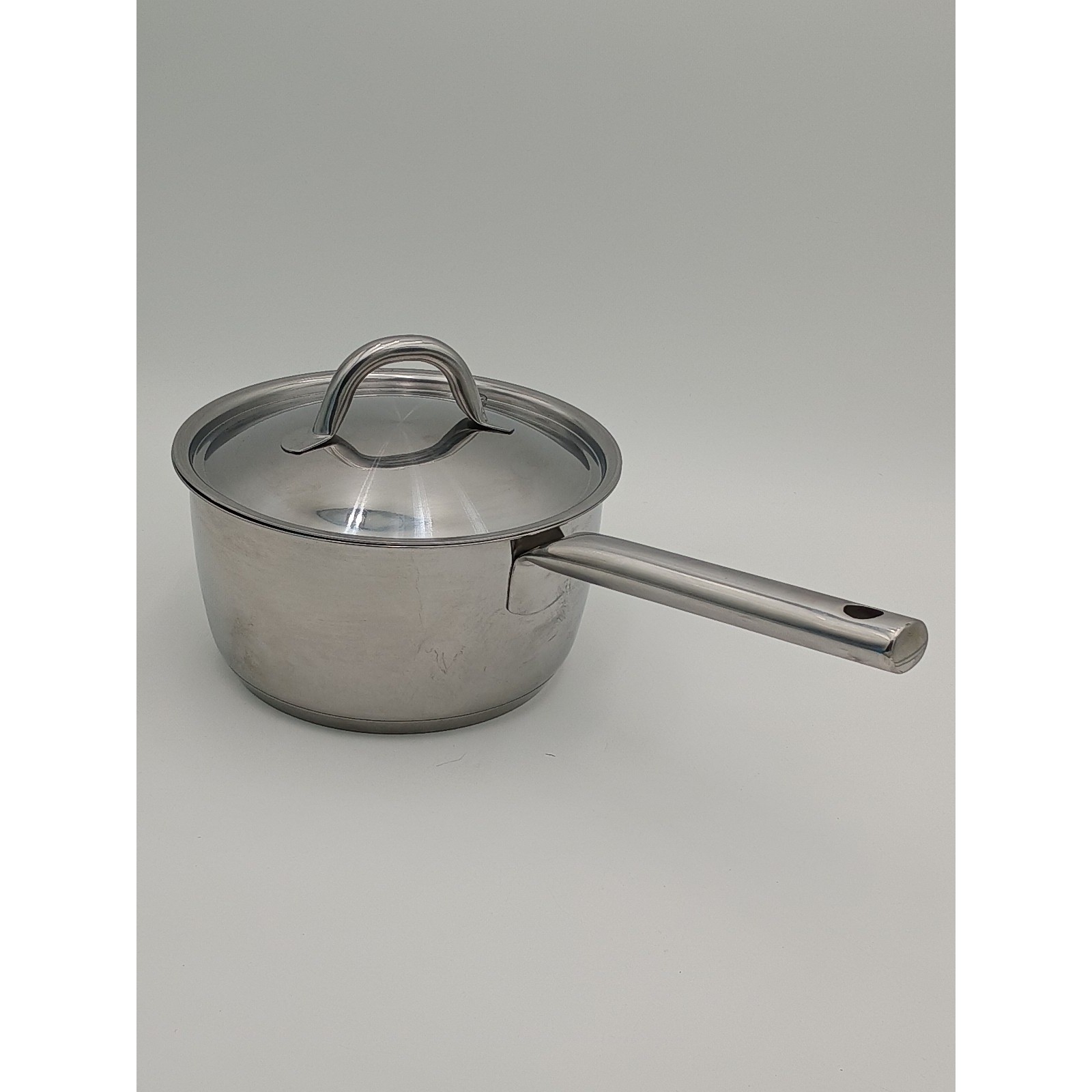 Polerad Stainless Steel Saucepan Stock Pot With Lid – 7 cups/1.5 Liters
