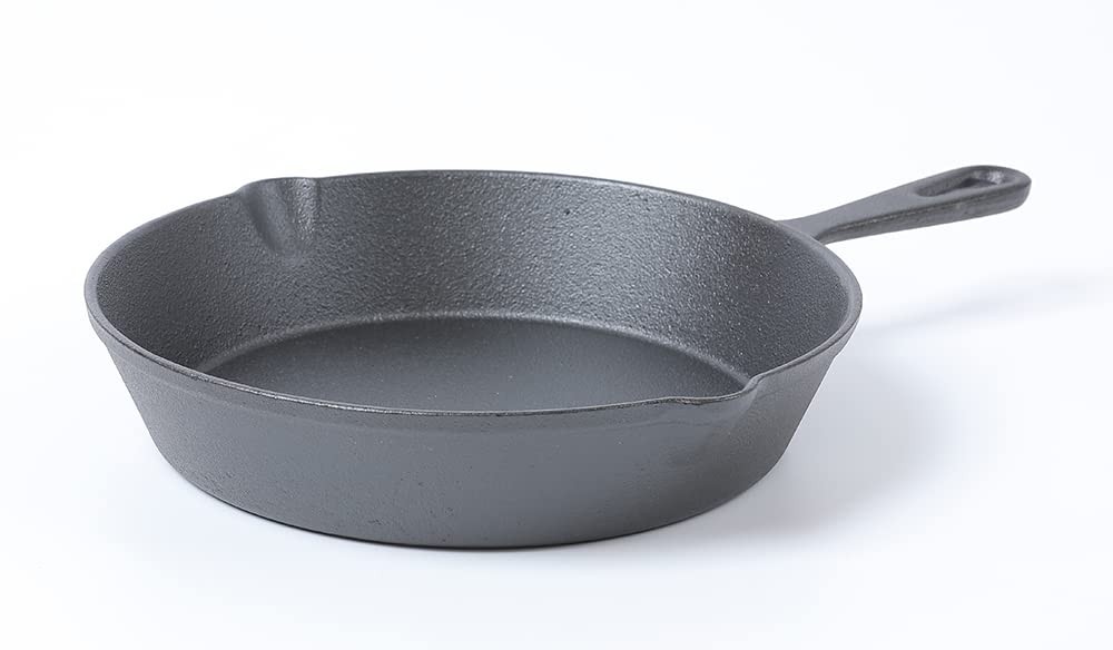 Cast Iron Skillet 8 Inch Frying Pan Cooking Baking Induction Electric Gas Oven