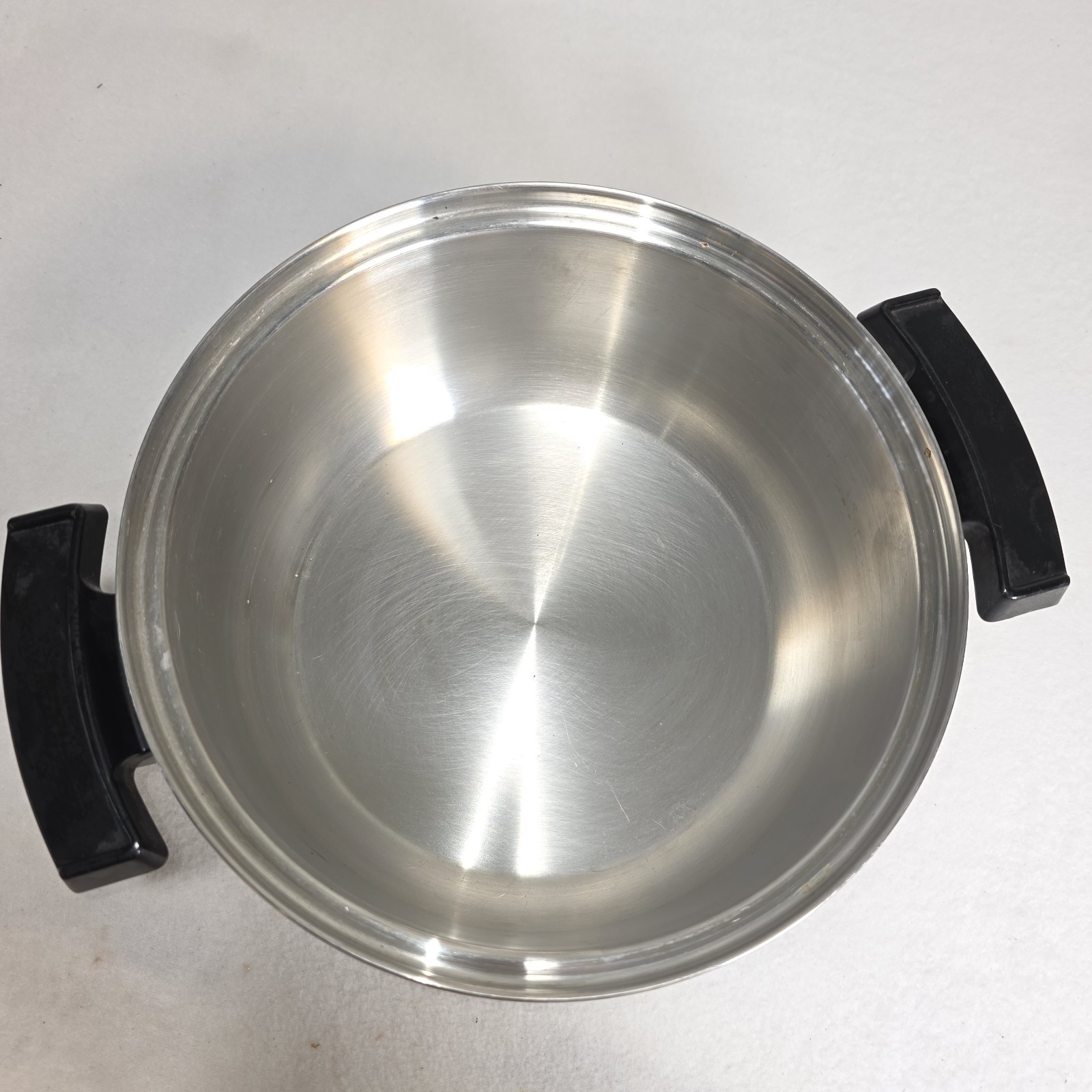 MultiCore 4 Quart Stainless Steel 5-Ply All Purpose Cooker Pot Lustre Vent Lid