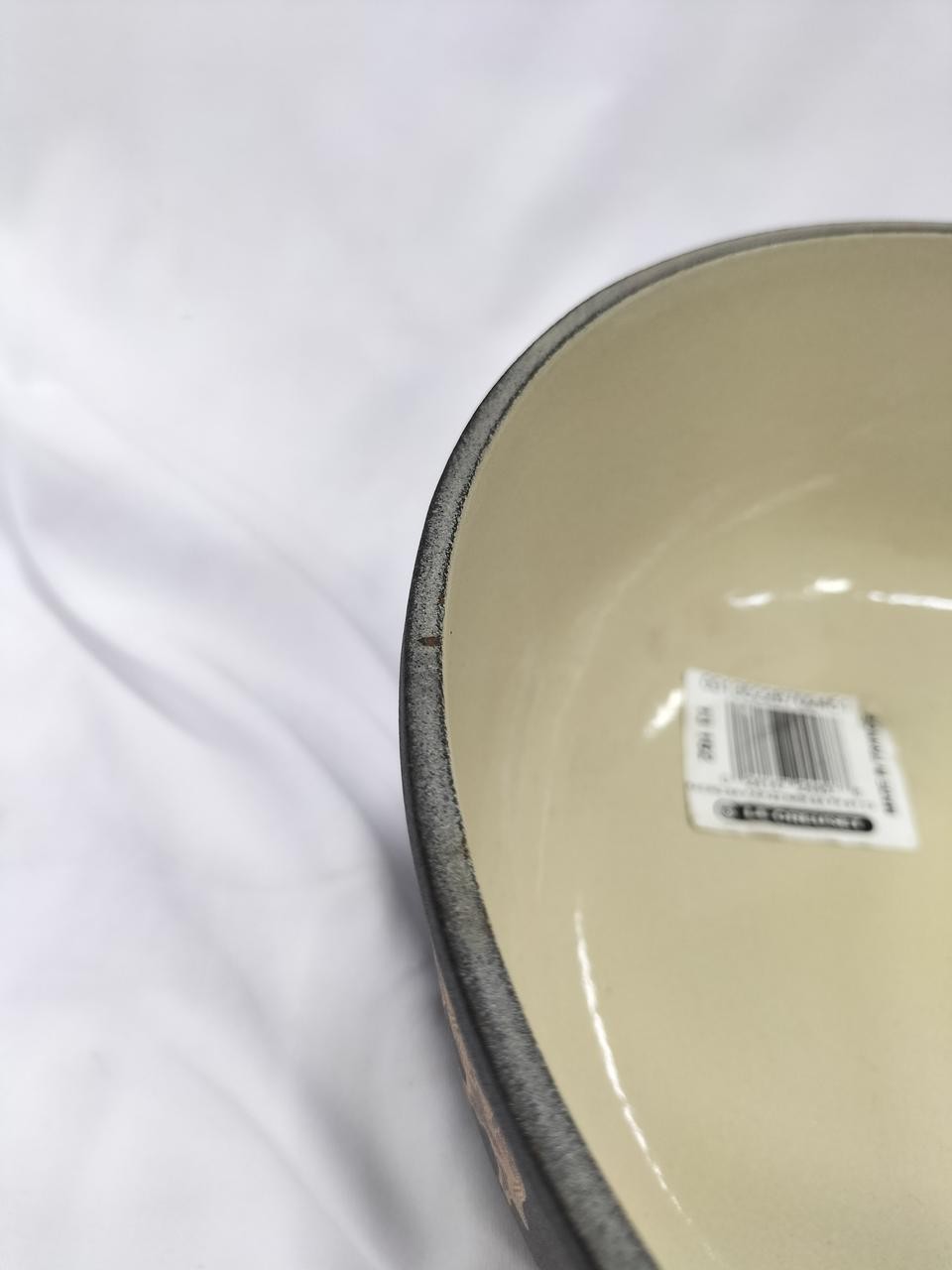 Le Creuset Decal Saucepan 22cm 2.5qt Black Appenzeller Fondue Pot Pan Cast Iron