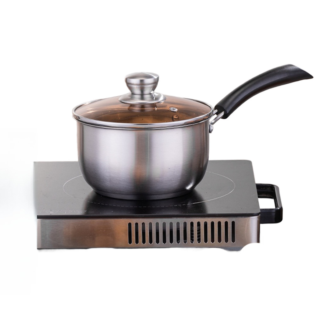 33.5 x 17 x 13.5 cm Stainless Steel Milk Pot with Rust Resistant Construction