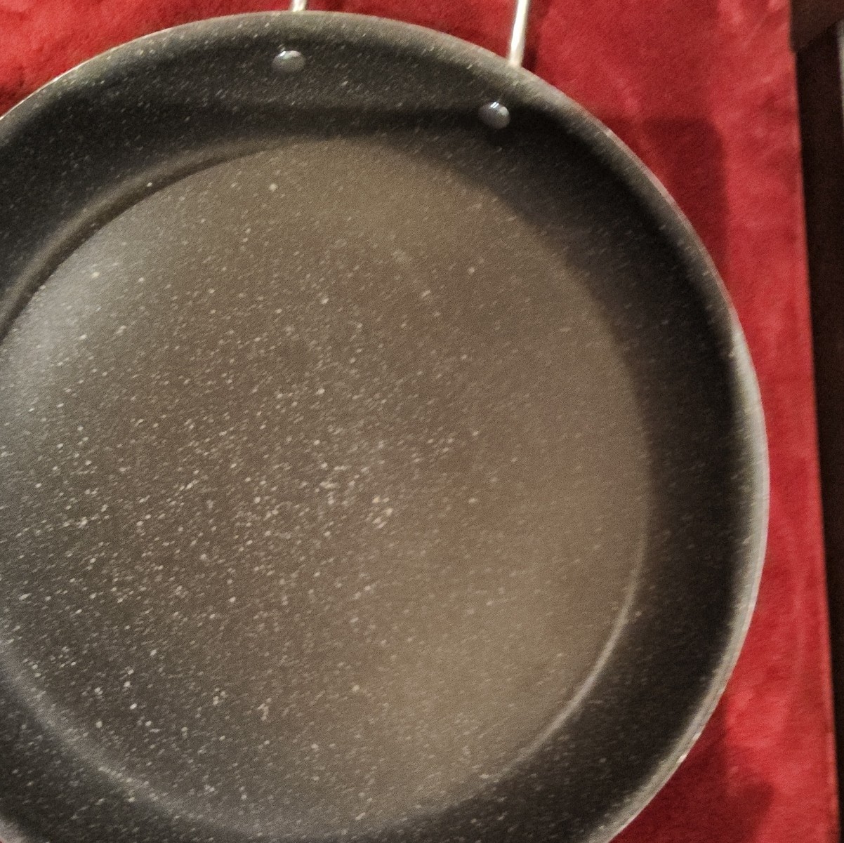12″ Granitestone Diamond Pro Nonstick Frying Pan Double Handle, Black 400°F