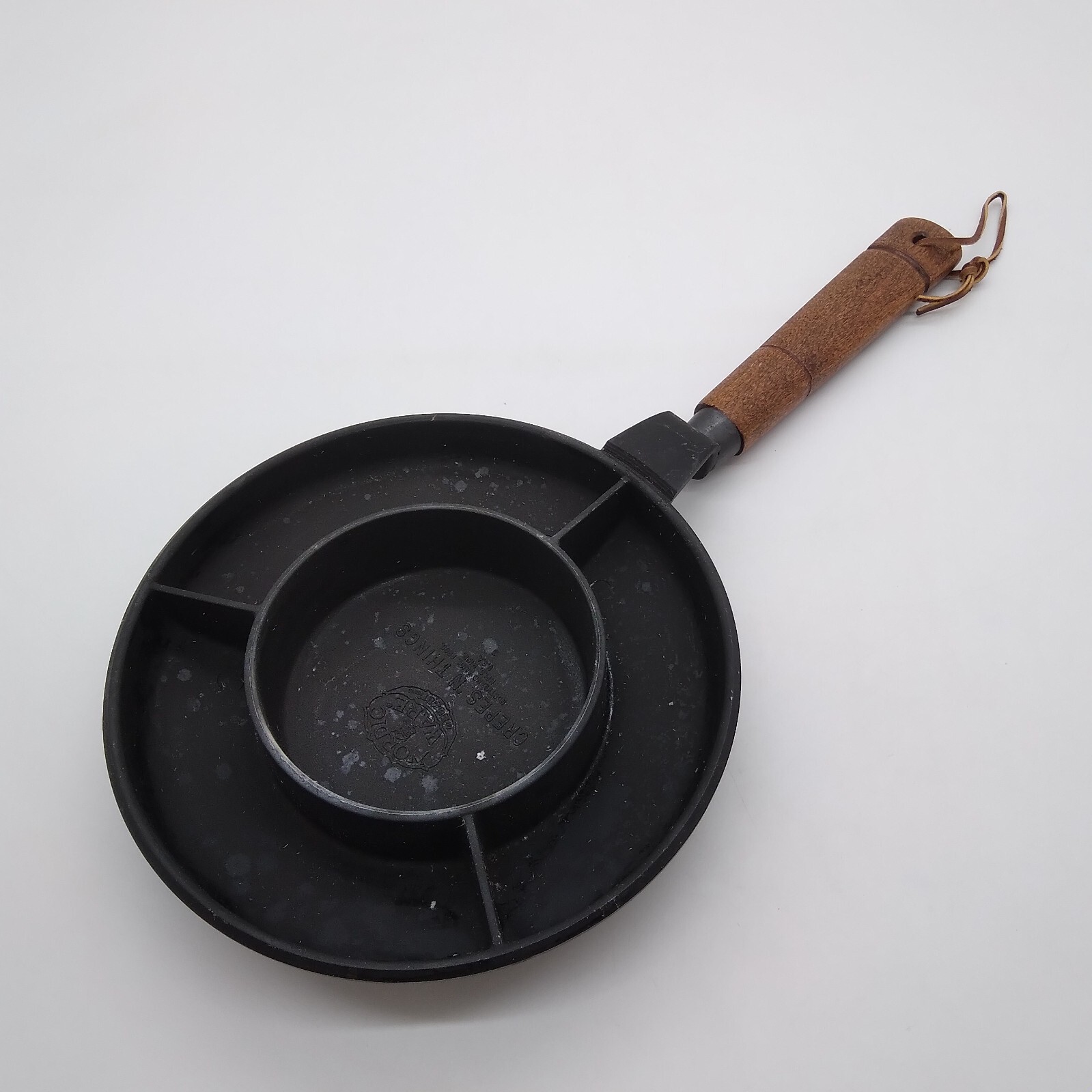Vintage Nordic Ware Cast Aluminum Black Crepes ‘N Things Crepe Pan Made in MN!