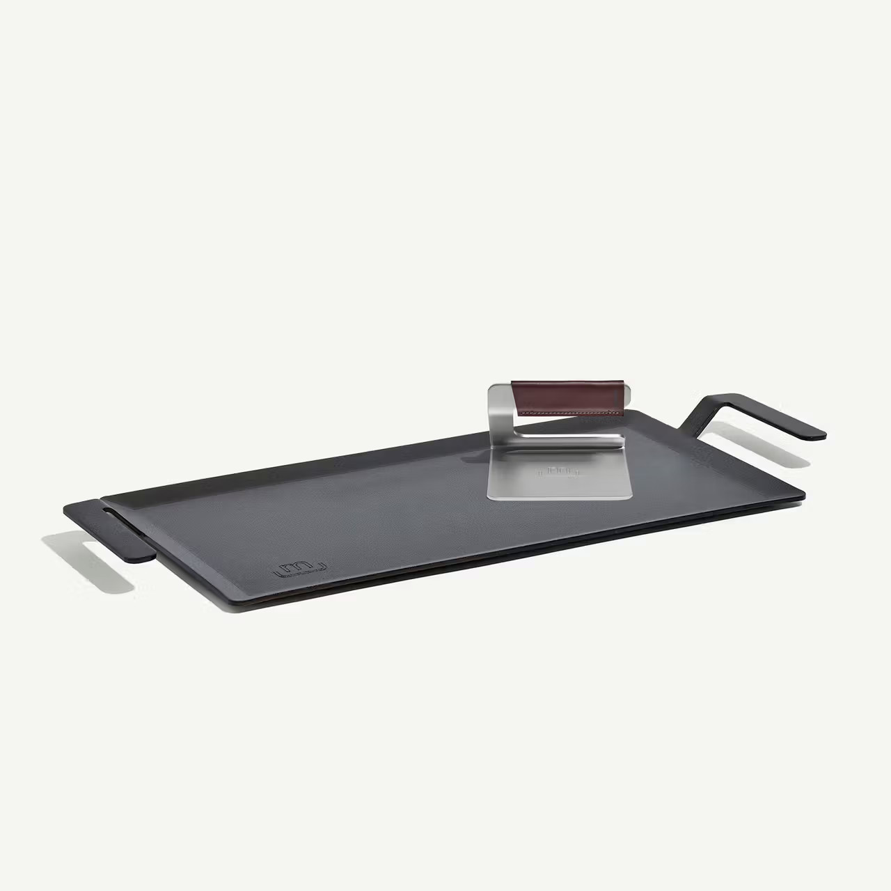 Made in Cookware Carbon Steel Griddle Grill with Press 24”