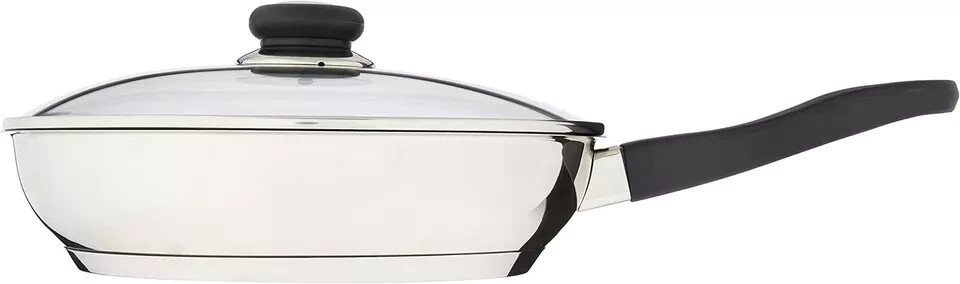 Spt Sunpentown HK-1102 11″ Fry Pan with Excalibur Coating, one size, Gray