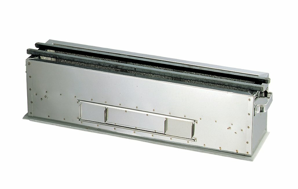 Yakitori BBQ Stainless charcoal Grill Barbecue Hibachi Konro 90x18cm TK-918 F/S