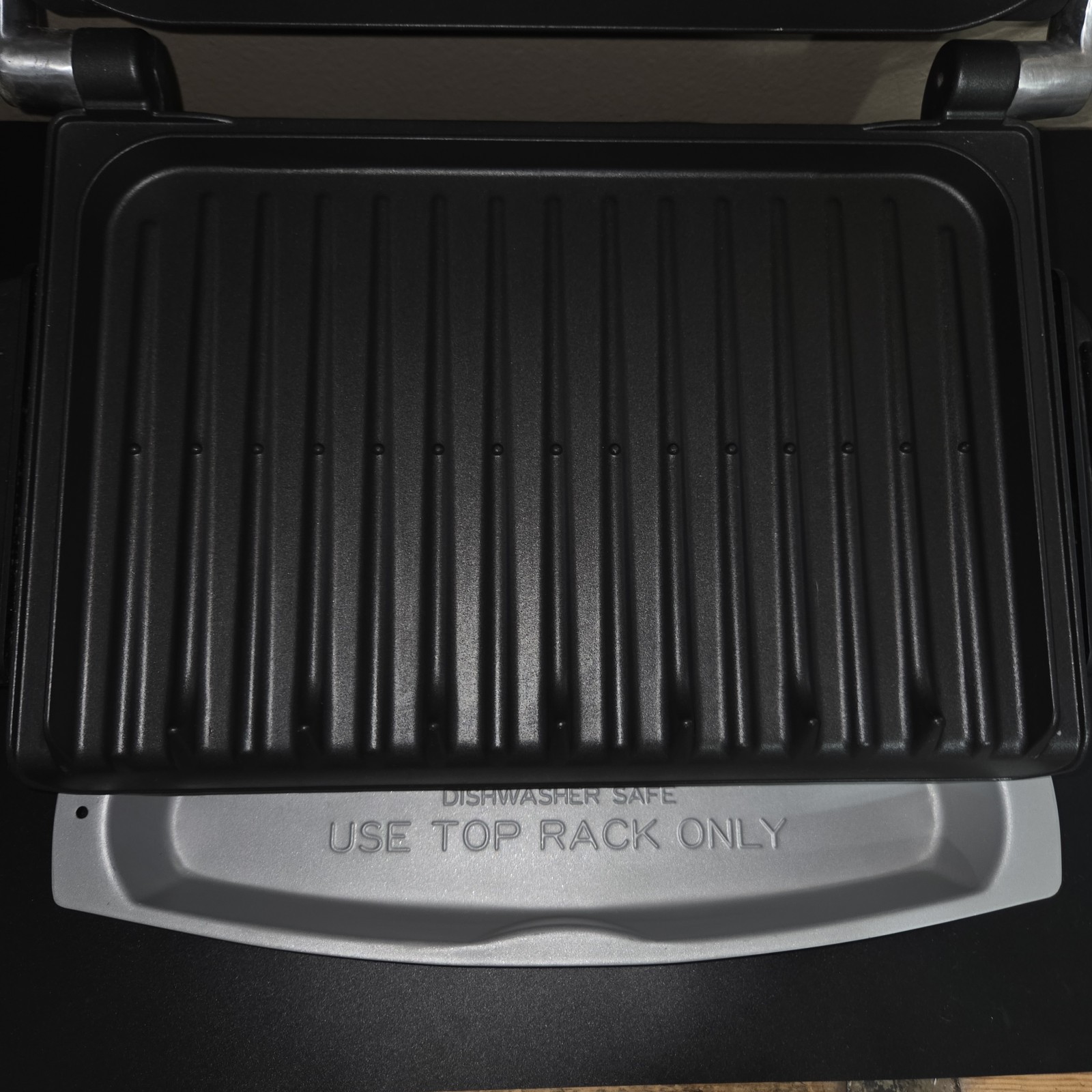 George Foreman Lean Mean Grilling Machine GR86 Drip Tray & Cleaning Tool